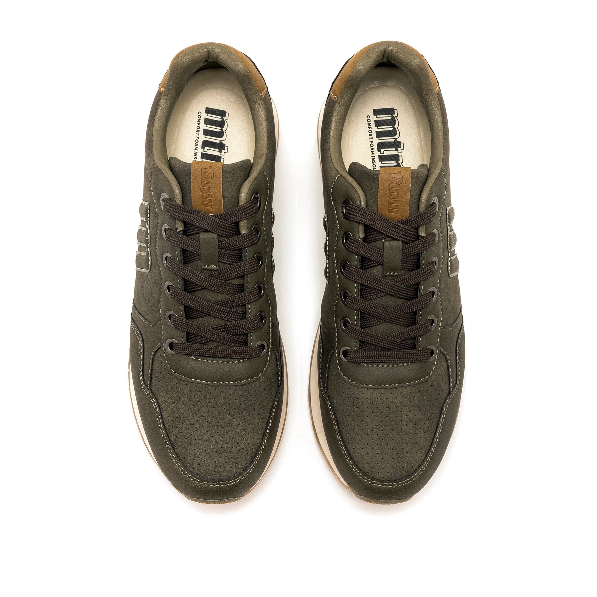 Baskets basses Sneakers Homme MTNG PORLAND blanc homme vert MTNG Baskets basses Sneakers Homme MTNG PORLAND blanc homme vert Vert