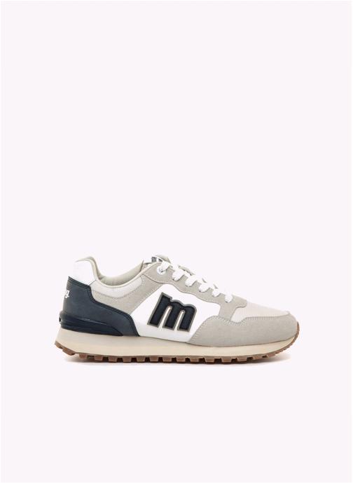 MTNG Baskets basses Sneakers Homme MTNG PORLANDOS gris homme blanc