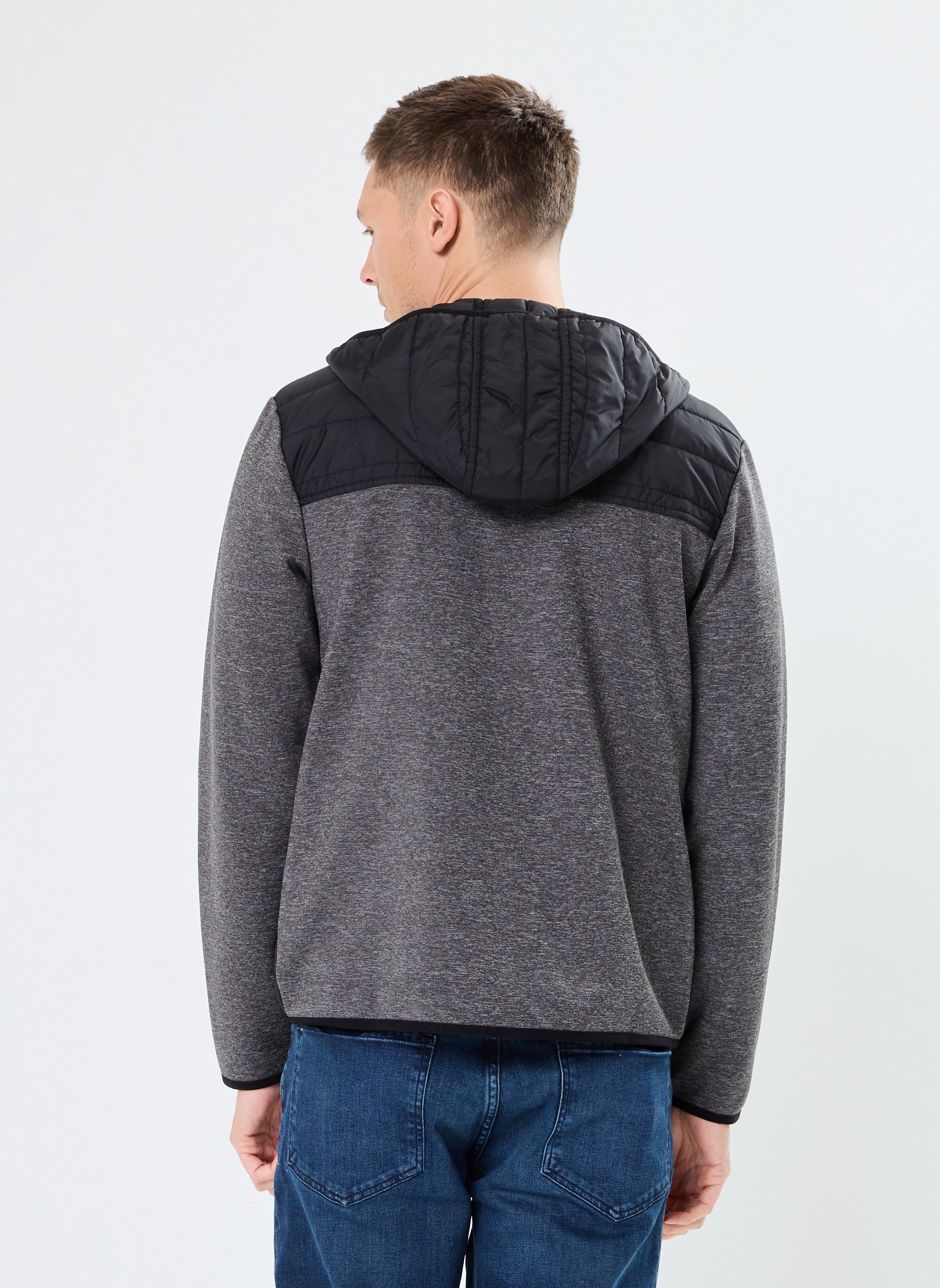 Gilets GILET-BIMATIERE homme noir MADE BY Gilets GILET-BIMATIERE homme noir JET BLACK