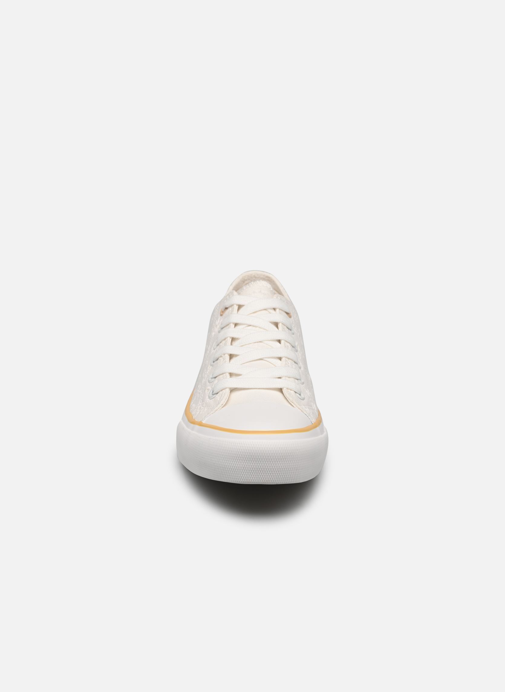 Leinen-Sneaker Baskets GOTELLE damen weiß MADE BY Leinen-Sneaker Baskets GOTELLE damen weiß BLANC