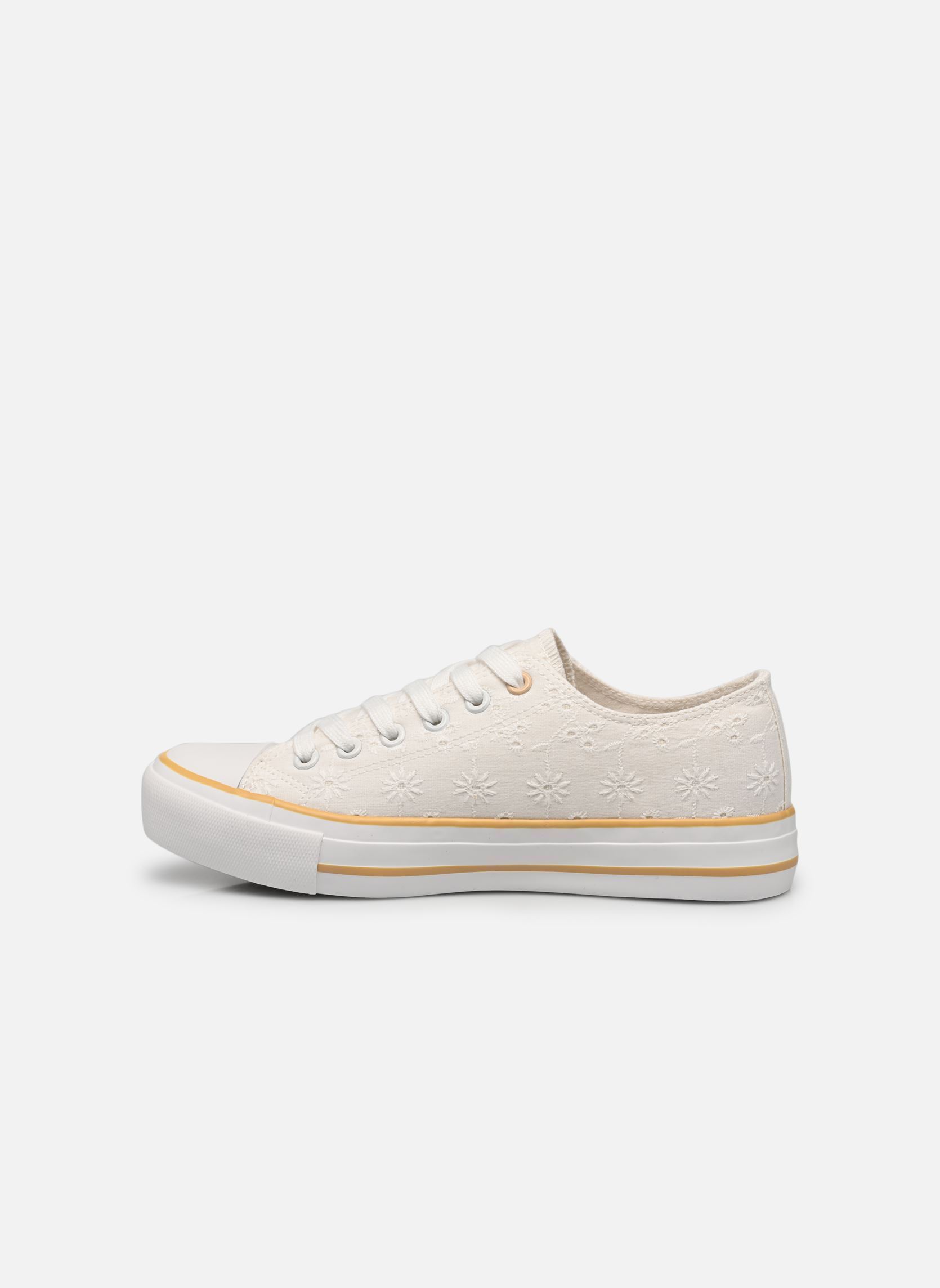 Leinen-Sneaker Baskets GOTELLE damen weiß MADE BY Leinen-Sneaker Baskets GOTELLE damen weiß BLANC