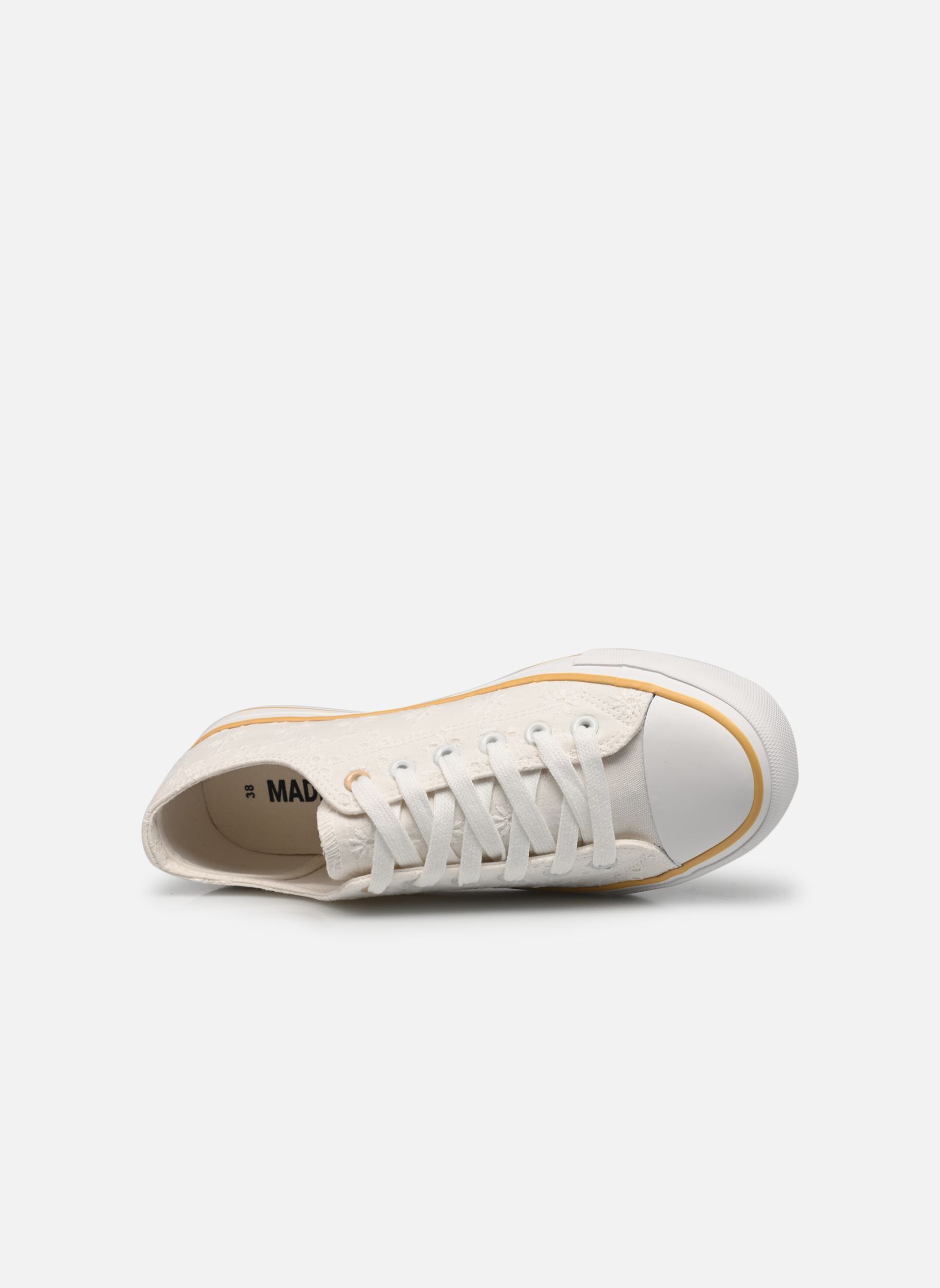 Leinen-Sneaker Baskets GOTELLE damen weiß MADE BY Leinen-Sneaker Baskets GOTELLE damen weiß BLANC