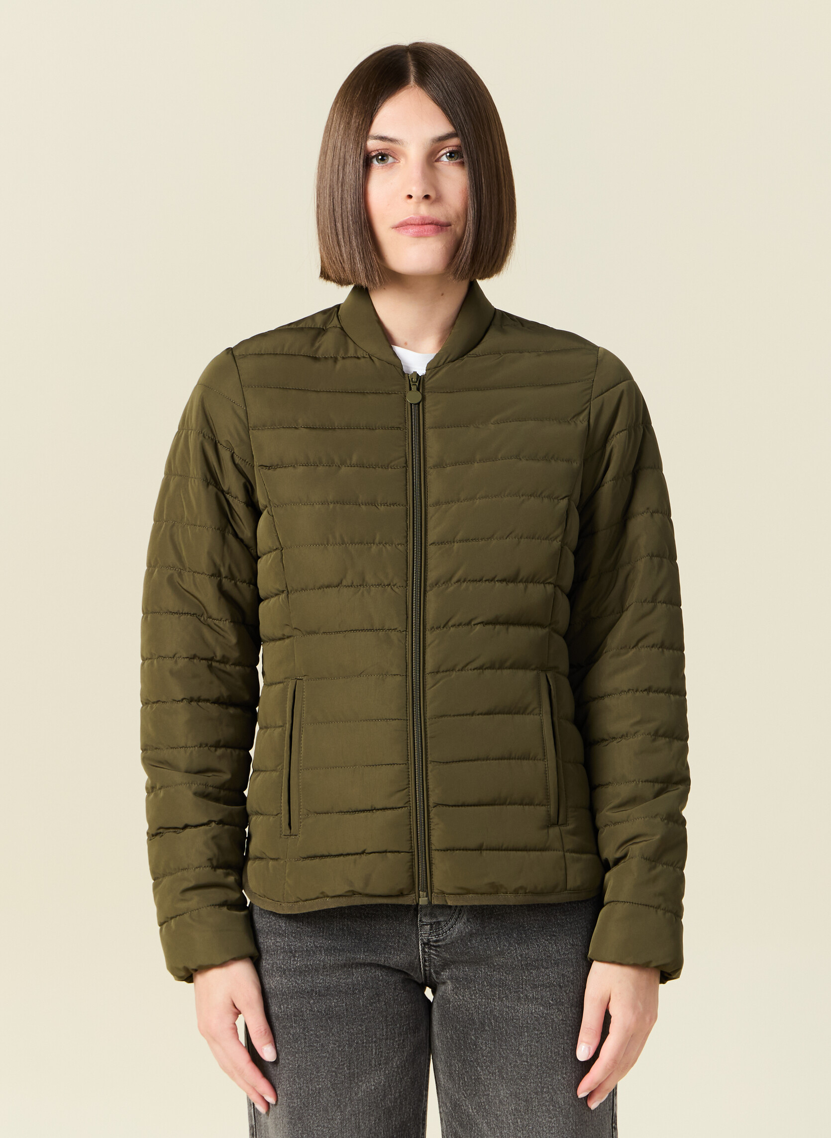 Doudounes Doudounes - NEWDOUDOU2F femme vert Bonobo Doudounes Doudounes - NEWDOUDOU2F femme vert Kaki