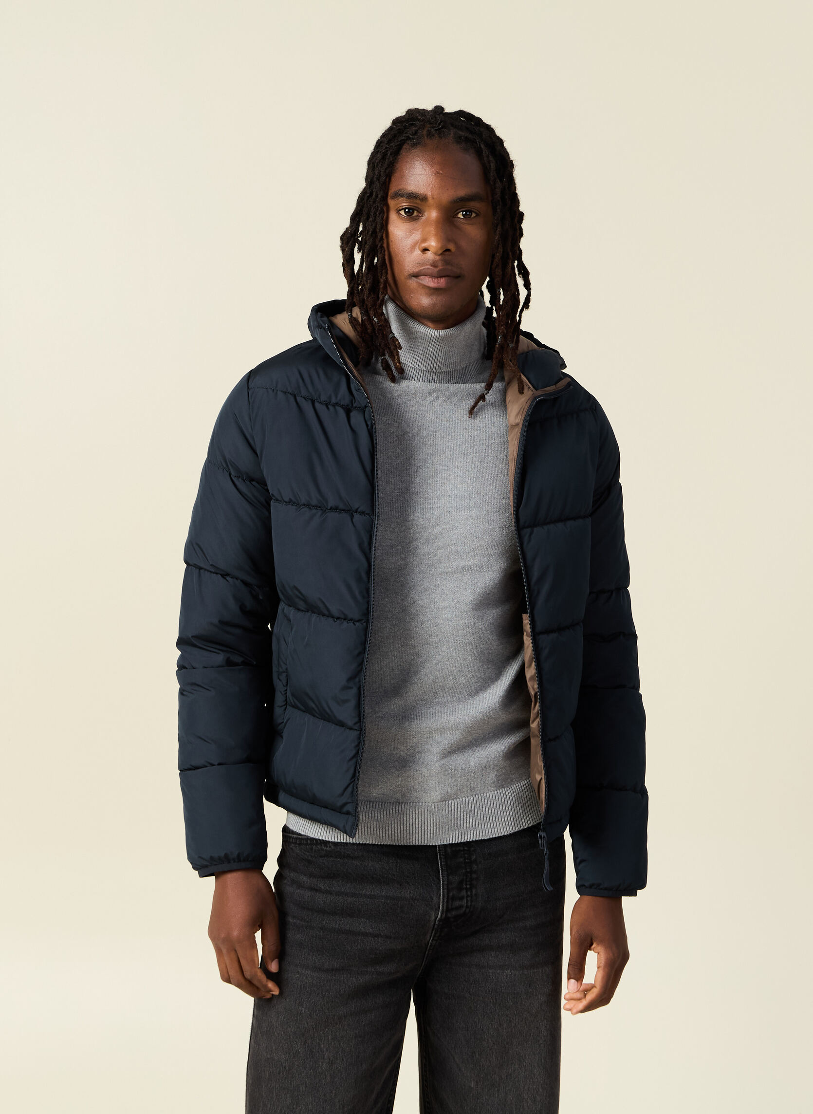 Doudounes Doudounes - BIGLIGHT homme bleu Bonobo Doudounes Doudounes - BIGLIGHT homme bleu Bleu marine