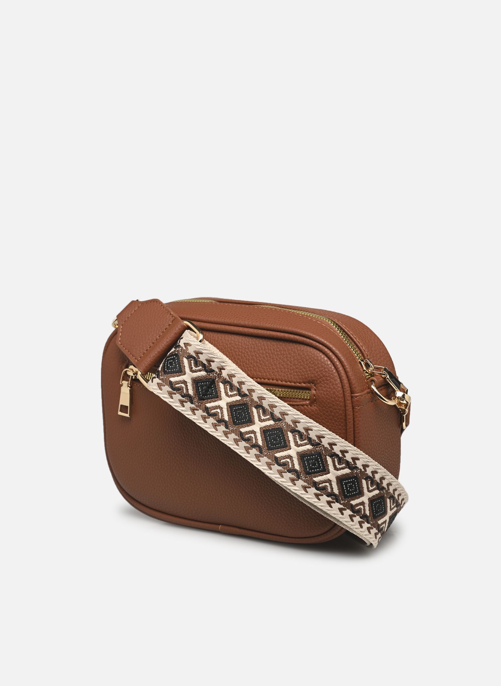 Schoudertassen Sac bandoulière WAFA dames bruin MADE BY Schoudertassen Sac bandoulière WAFA dames bruin MARRON