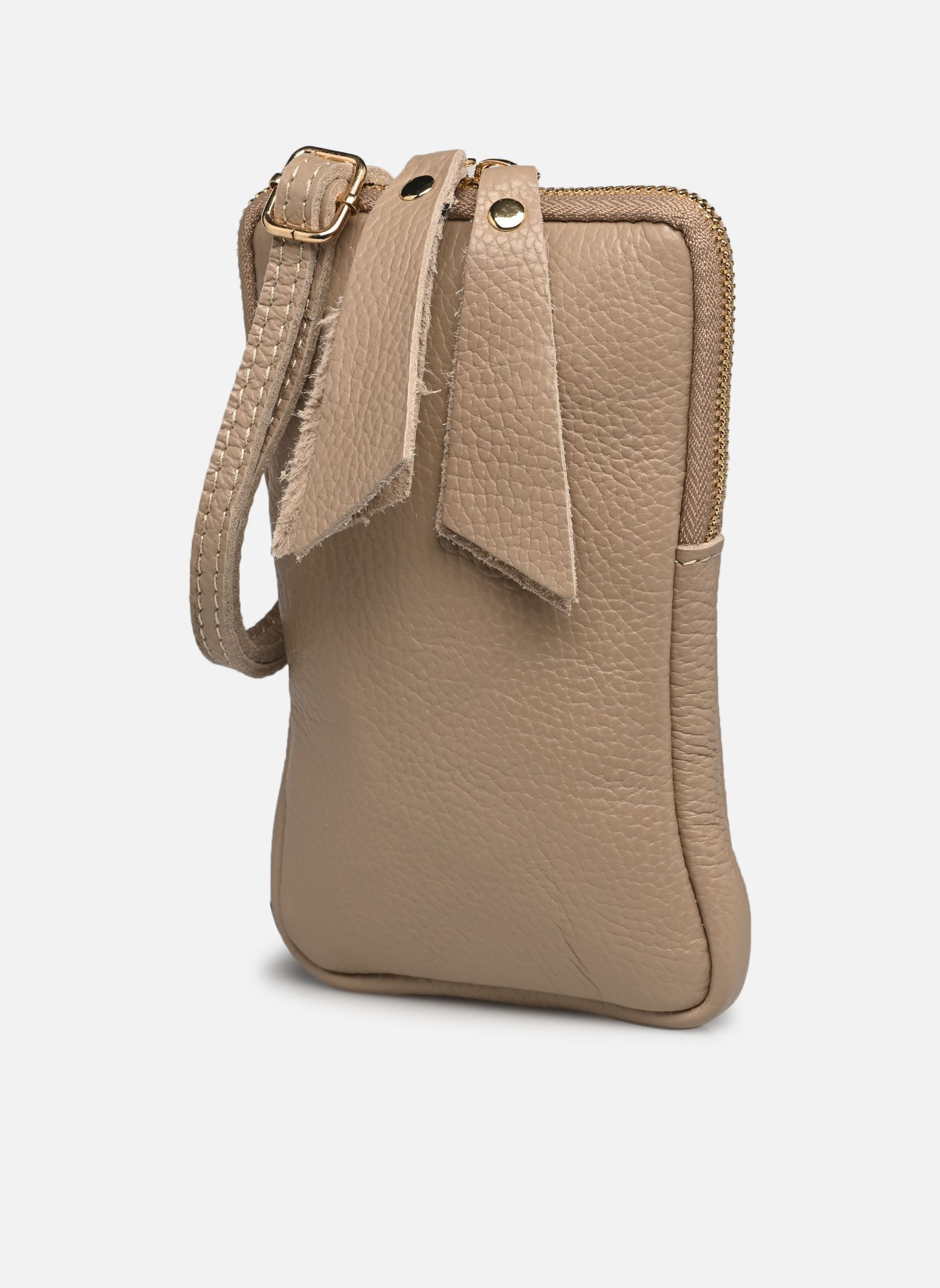 Clutches Pochette téléphone Wophone dames beige MADE BY Clutches Pochette téléphone Wophone dames beige DORÉ