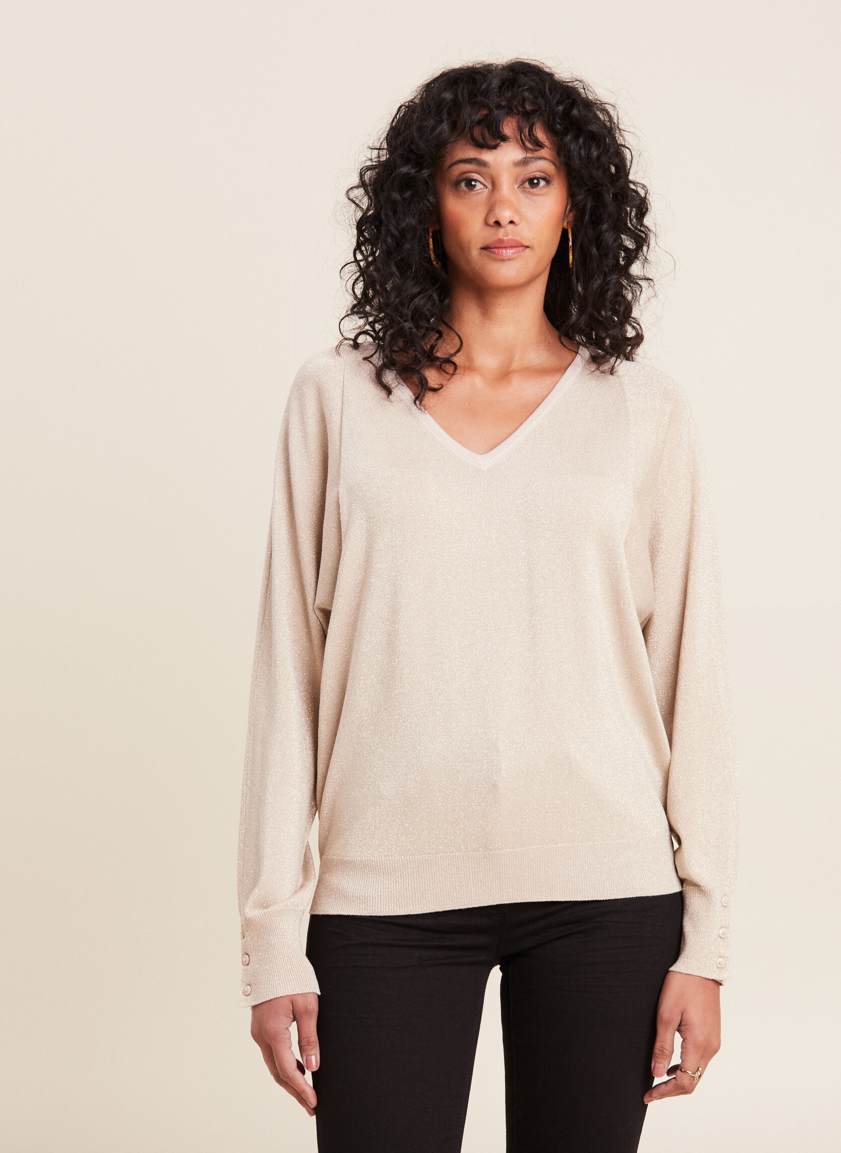 Pulls MISFLO femme or et bronze Bréal Pulls MISFLO femme or et bronze Or