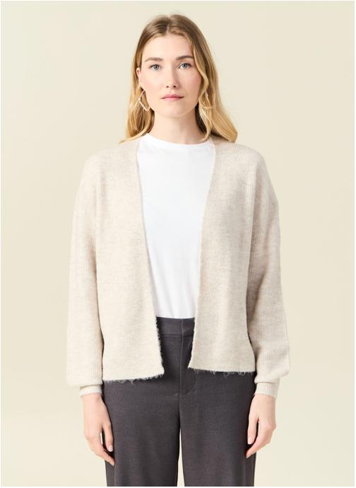 Bonobo Gilets Gilets courts - KRITCAFILF femme beige