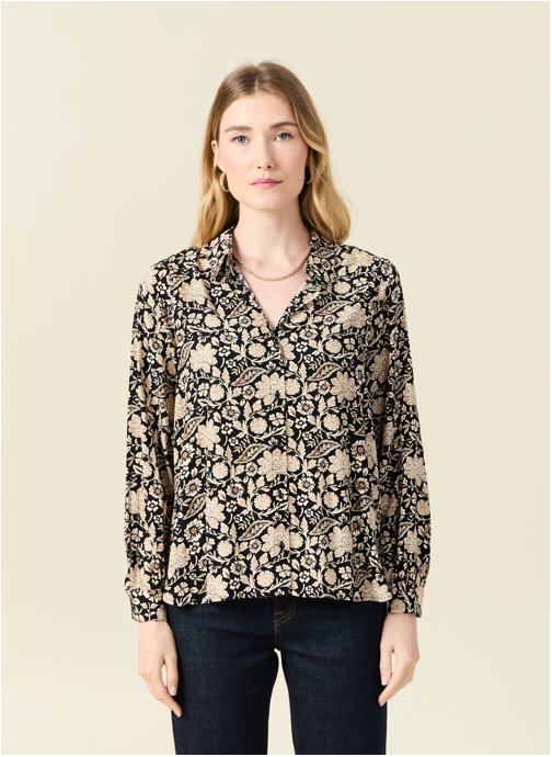 Bonobo Chemises Chemises manches longues - BLOUBICHEMF femme noir