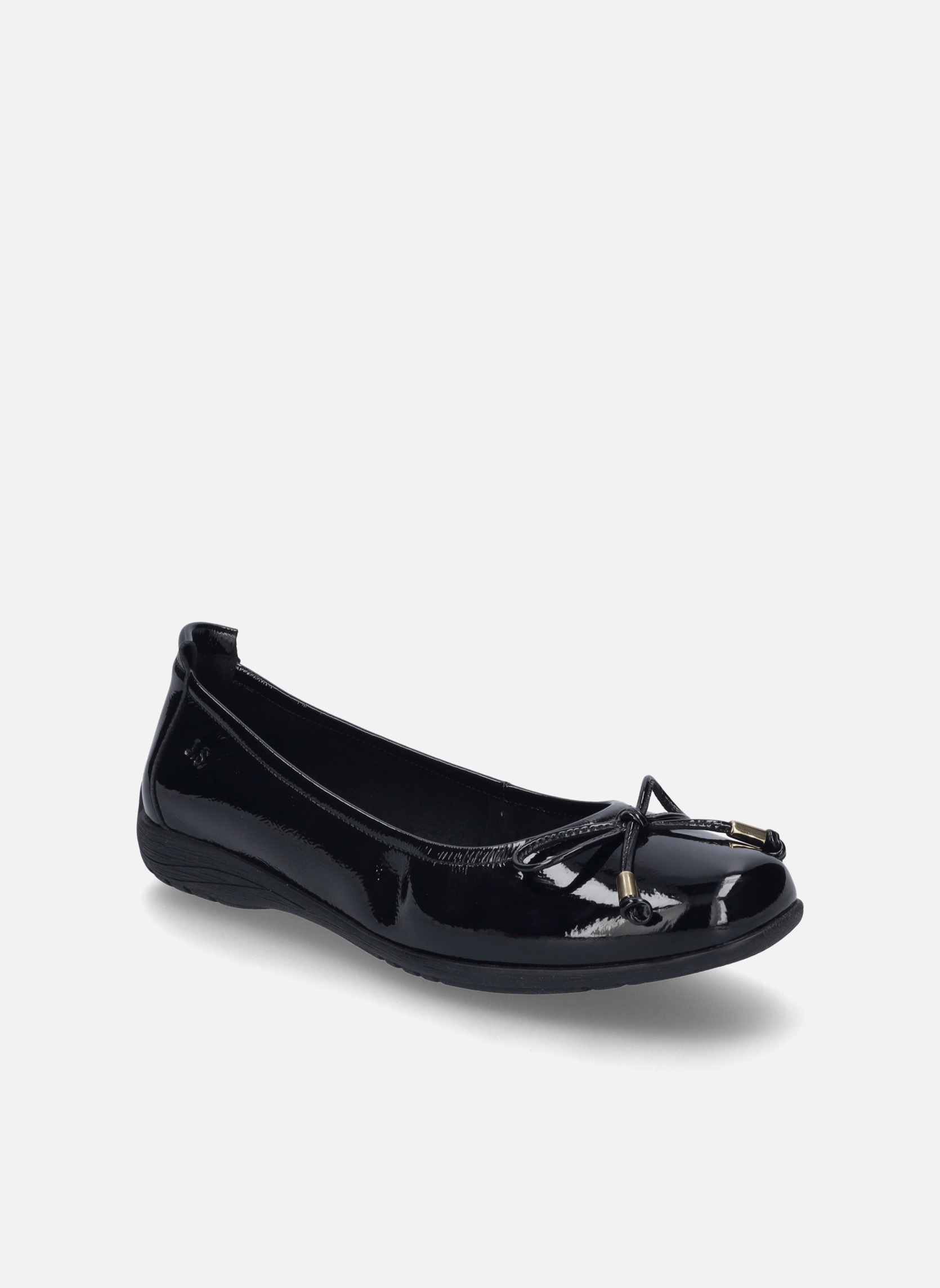 Ballerine Josef Seibel Fenja 29 - Cuir Nappa Noir - Semelle Caoutchouc - Confort Et élégance