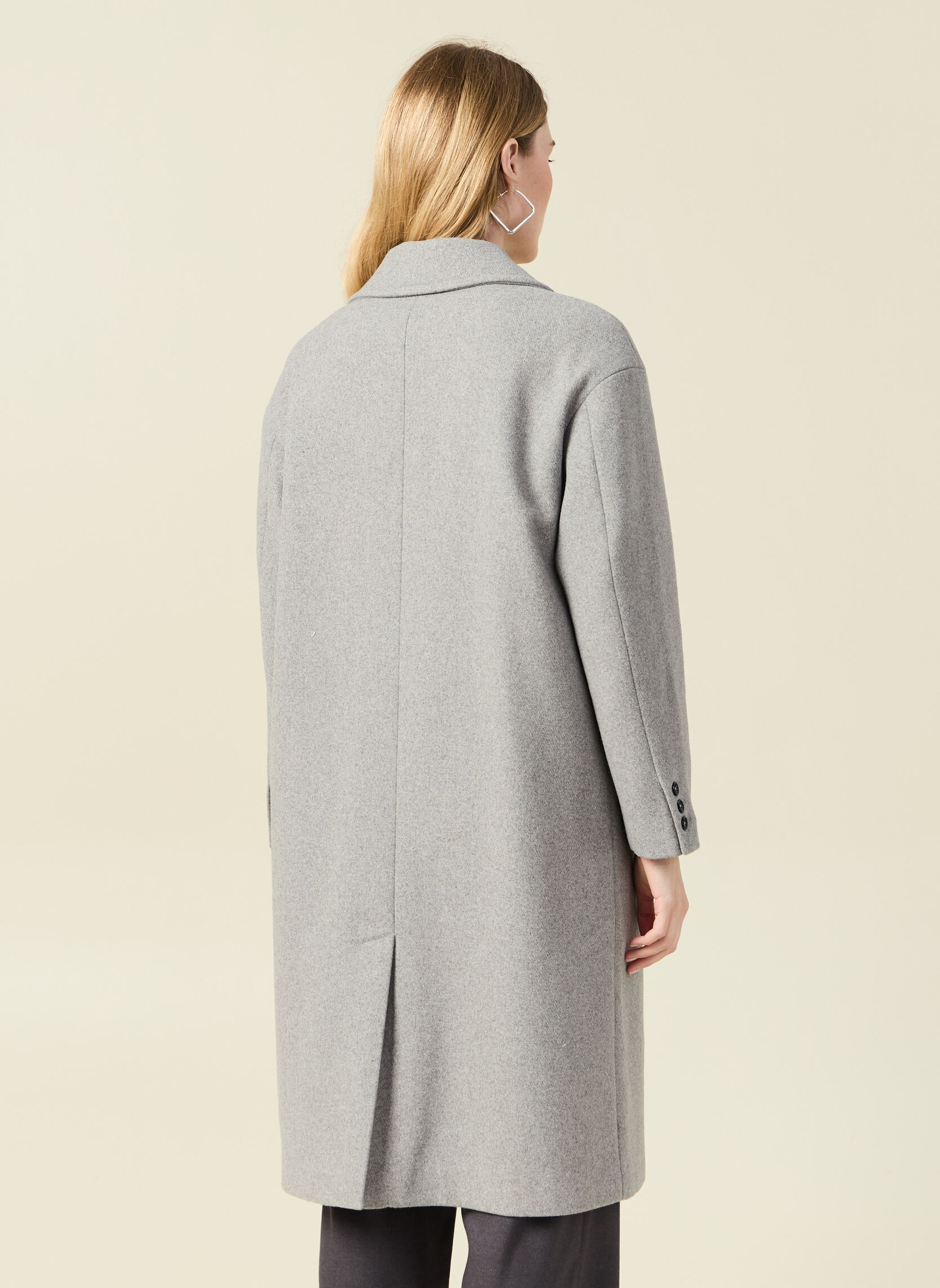 Manteaux classiques TRENDYCOATF femme gris Bonobo Manteaux classiques TRENDYCOATF femme gris Gris
