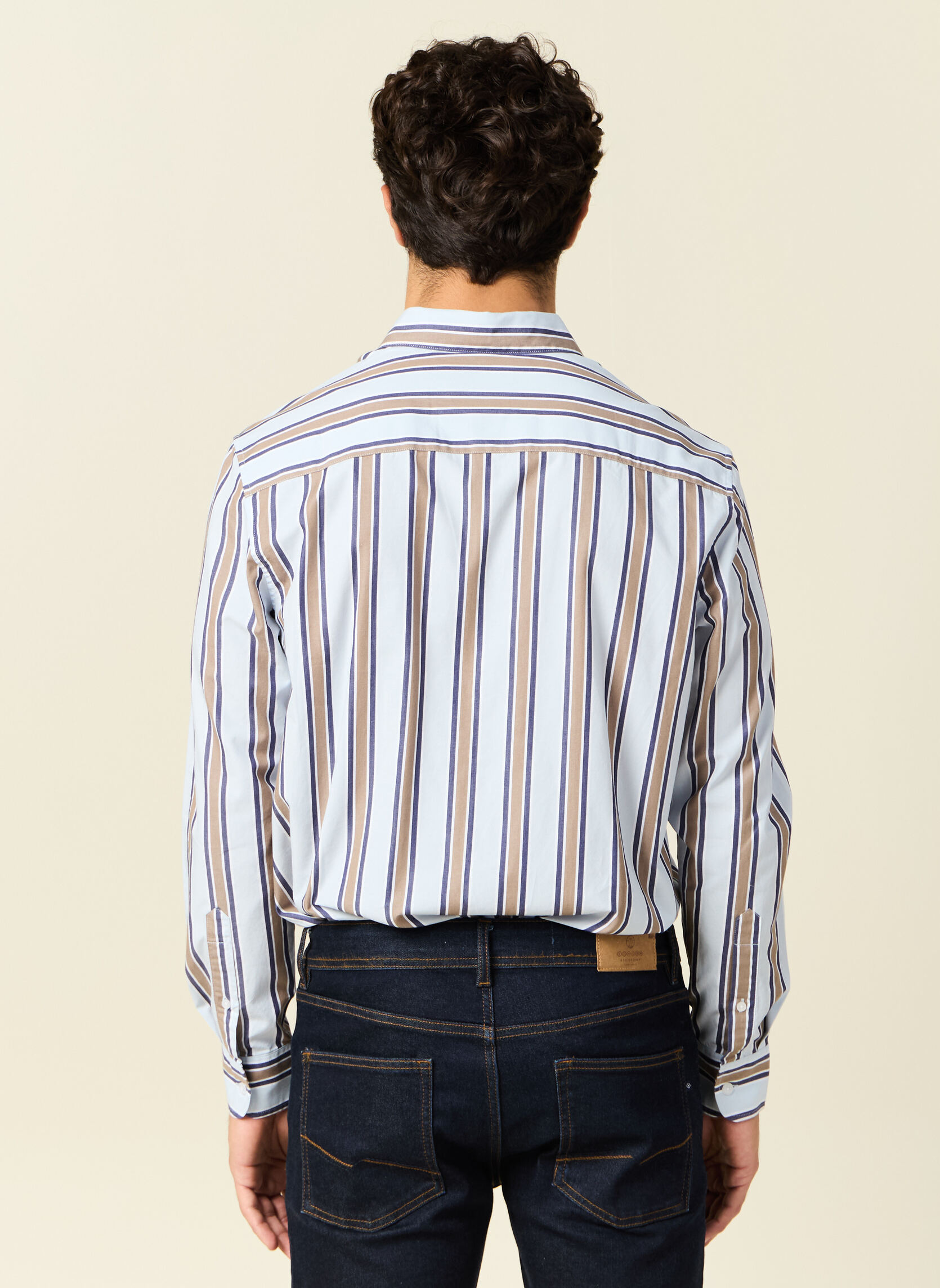 Chemises Chemises manches longues - FLAWSHIRT1H homme bleu Bonobo Chemises Chemises manches longues - FLAWSHIRT1H homme bleu Bleu clair
