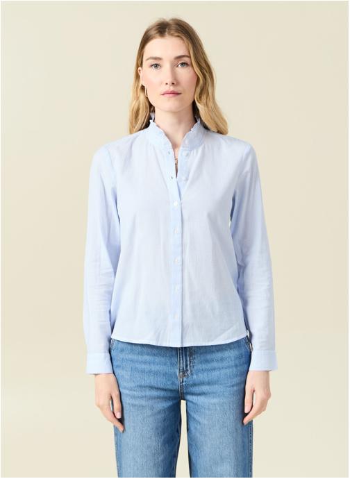 Bonobo Chemises Chemises manches longues - RUFCONGOF femme bleu
