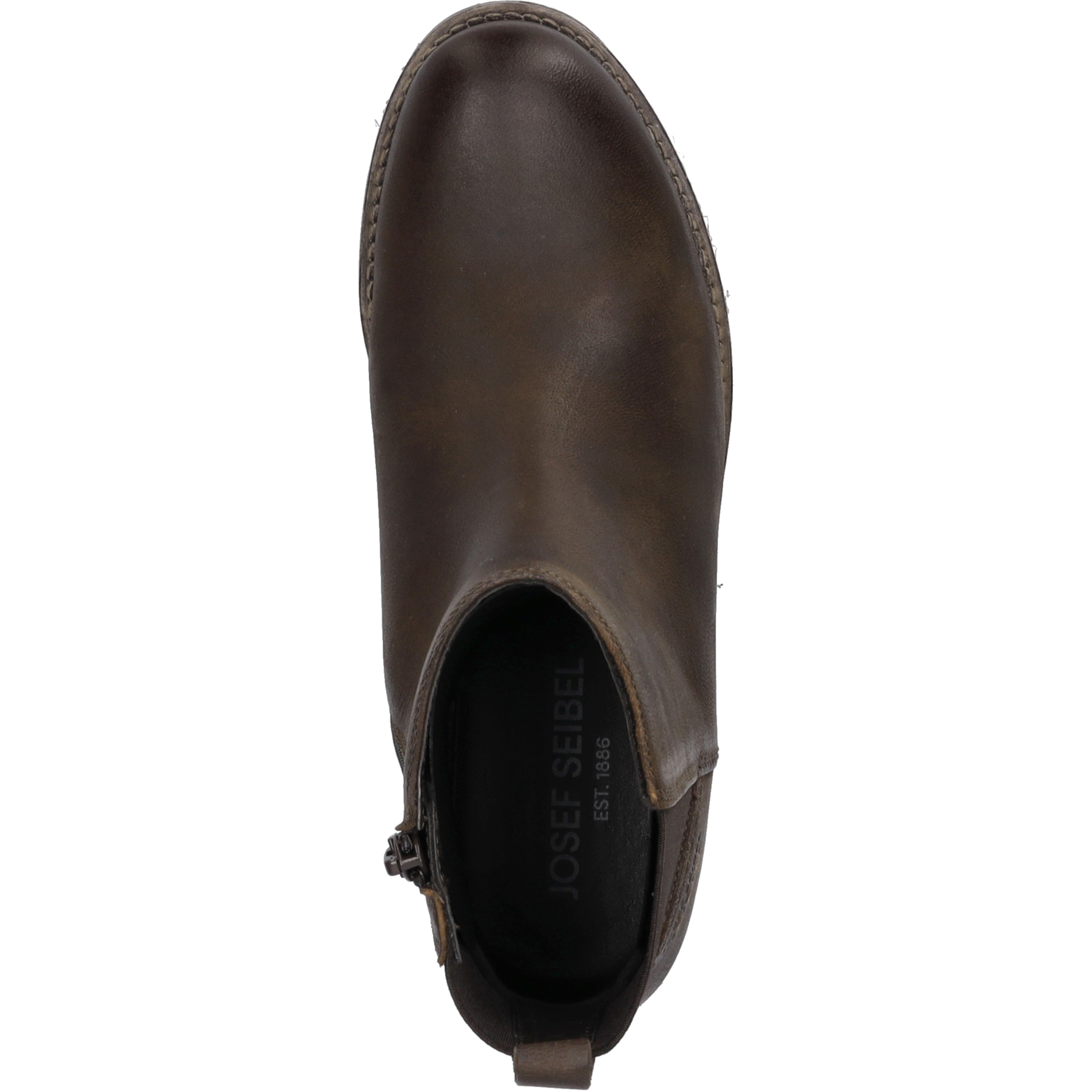 Josef Seibel Curtis 50 – Bottines Homme En Cuir Marron, Doublure Peau De Mouton, Semelle Rubflex – Chaussures D’hiver