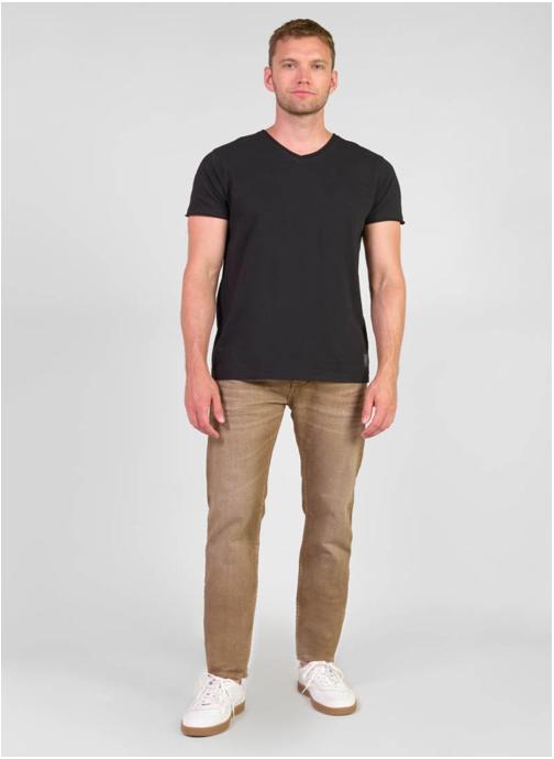 Le temps des cerises Jeans droit Jeans slim stretch 700/11 Brown homme marron