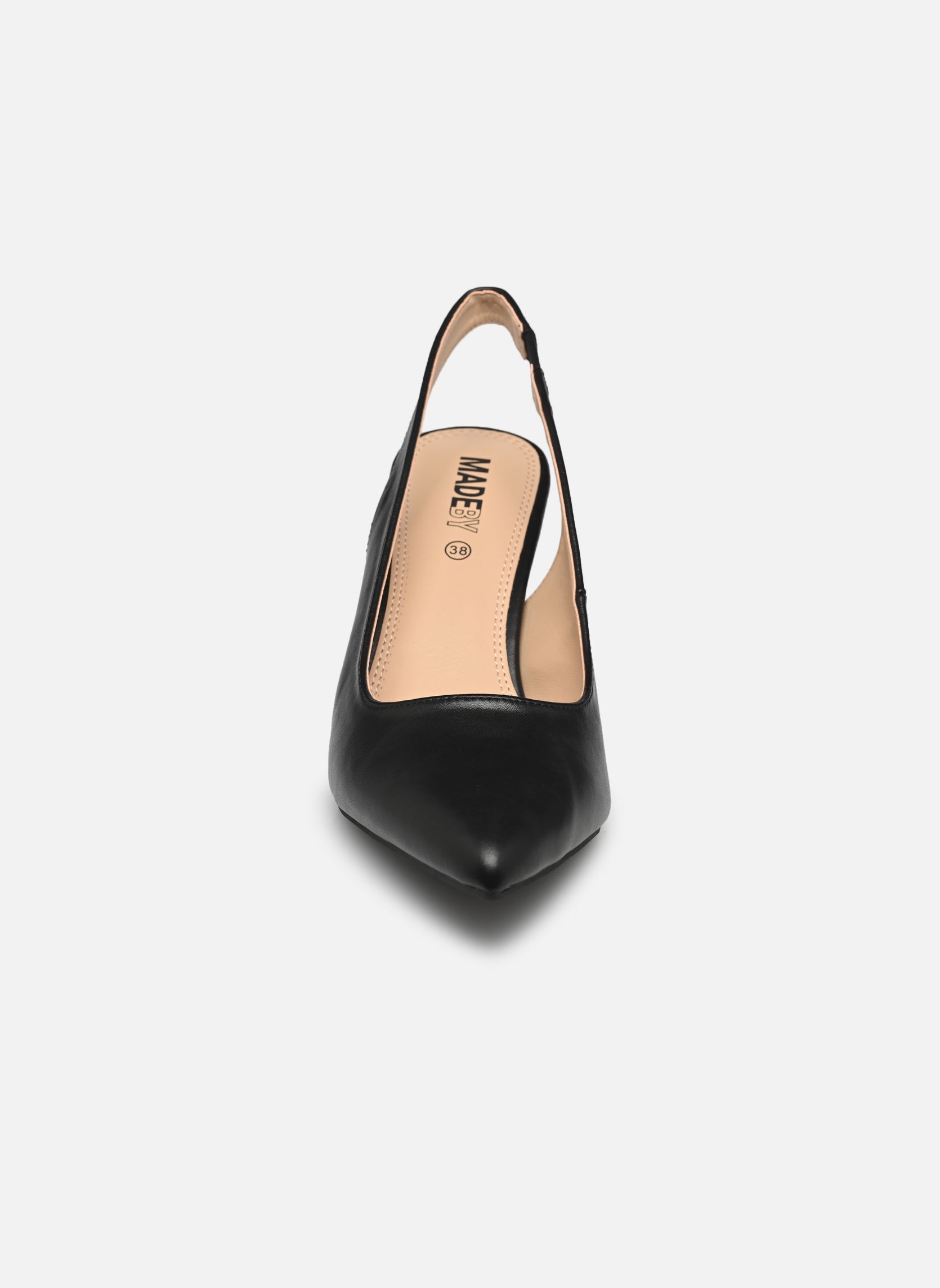Pumps mit Riemchen Escarpins sling back JOVA damen schwarz MADE BY Pumps mit Riemchen Escarpins sling back JOVA damen schwarz NOIR