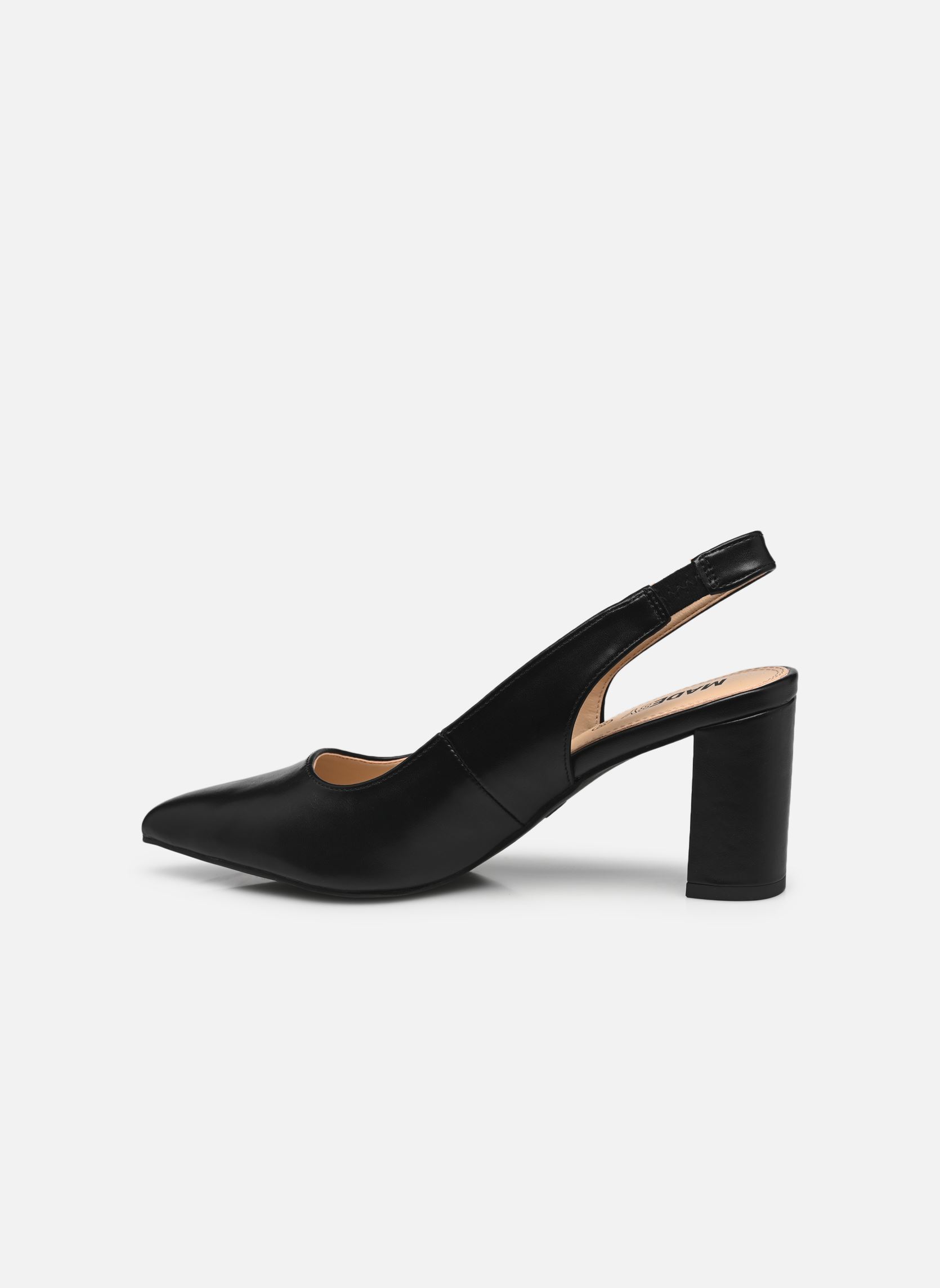 Pumps mit Riemchen Escarpins sling back JOVA damen schwarz MADE BY Pumps mit Riemchen Escarpins sling back JOVA damen schwarz NOIR