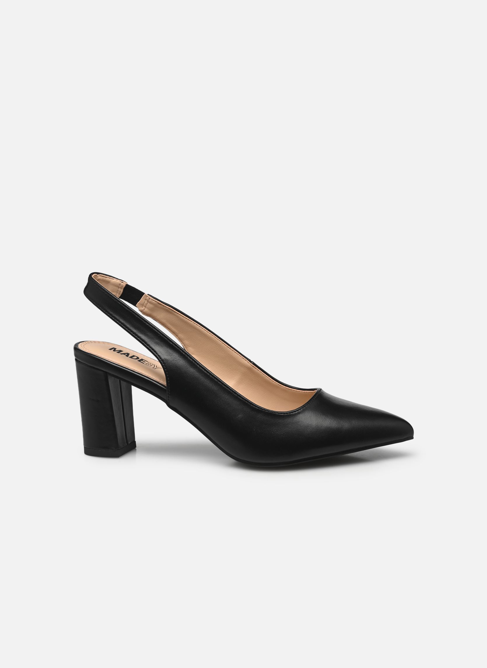 Pumps mit Riemchen Escarpins sling back JOVA damen schwarz MADE BY Pumps mit Riemchen Escarpins sling back JOVA damen schwarz NOIR