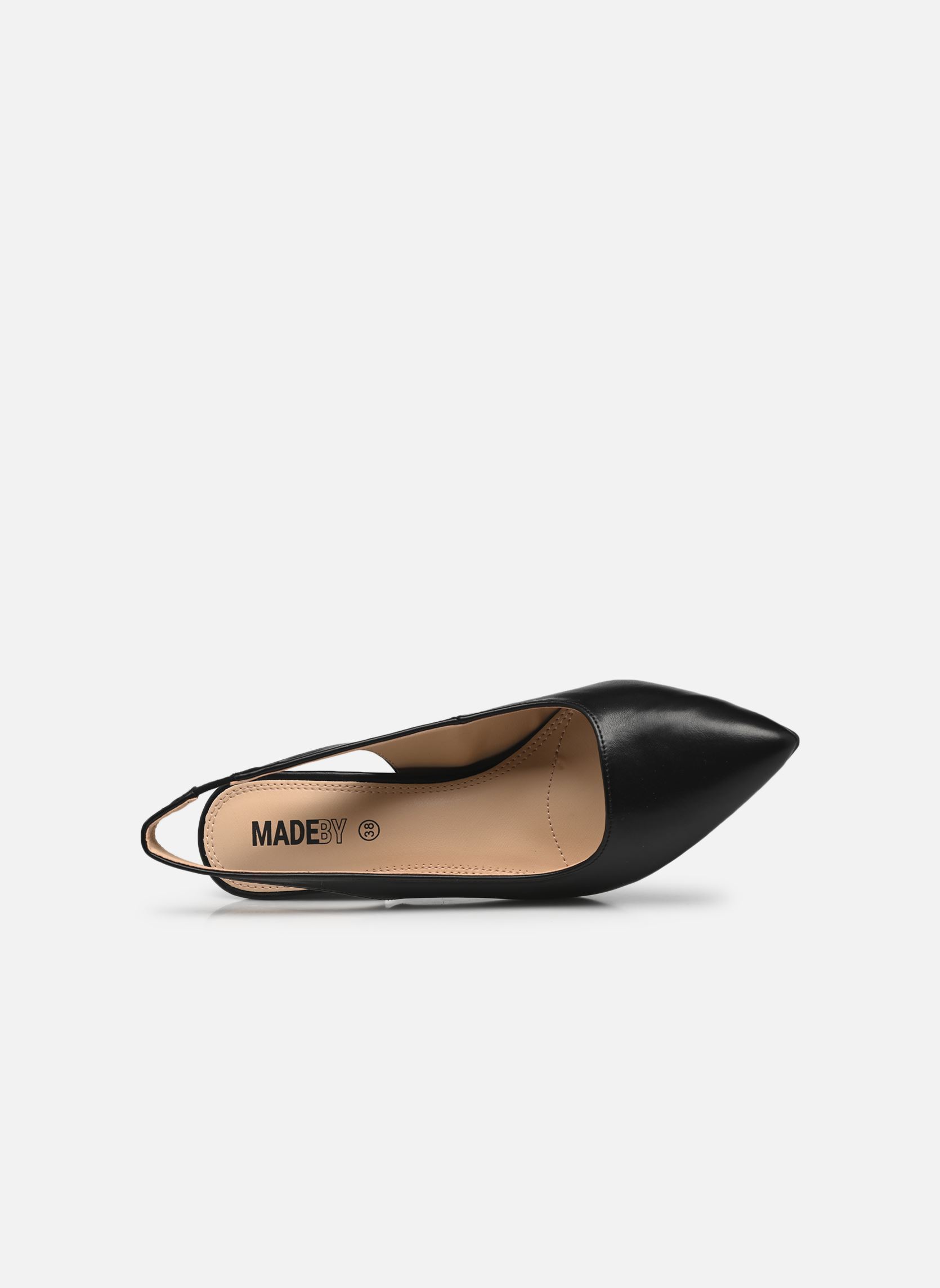 Pumps mit Riemchen Escarpins sling back JOVA damen schwarz MADE BY Pumps mit Riemchen Escarpins sling back JOVA damen schwarz NOIR