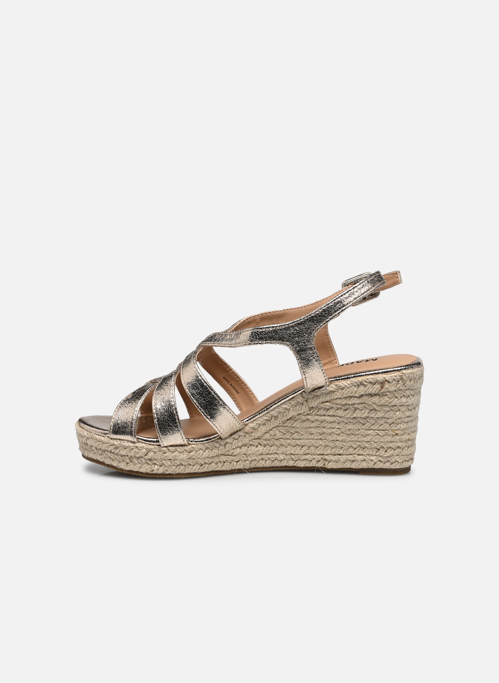 Espadrilles compensées et plateformes Sandales SKAFI femme or et bronze MADE BY Espadrilles compensées et plateformes Sandales SKAFI femme or et bronze Doré