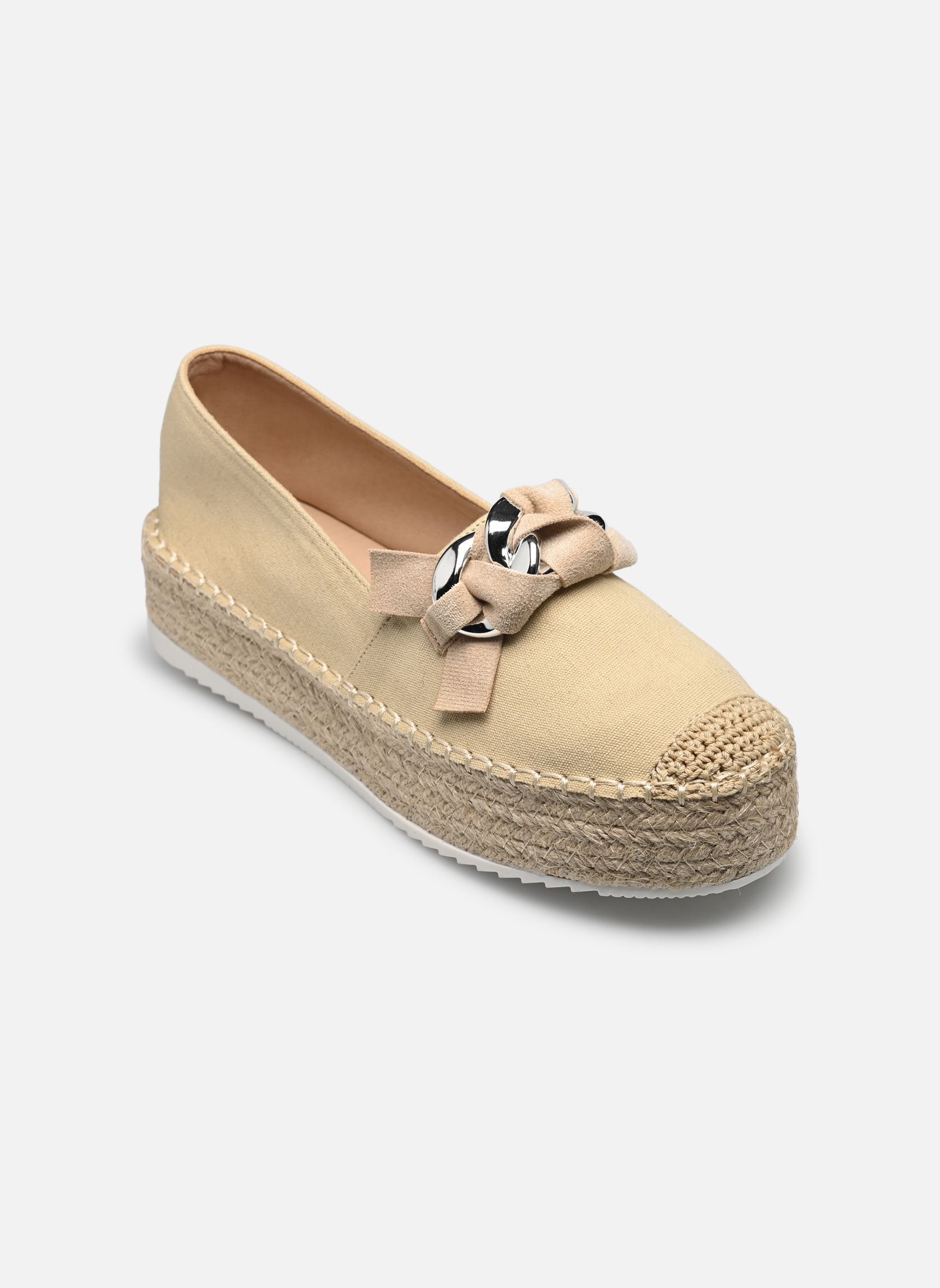 Espadrilles compensées et plateformes SKIJOUX femme beige MADE BY Espadrilles compensées et plateformes SKIJOUX femme beige Beige