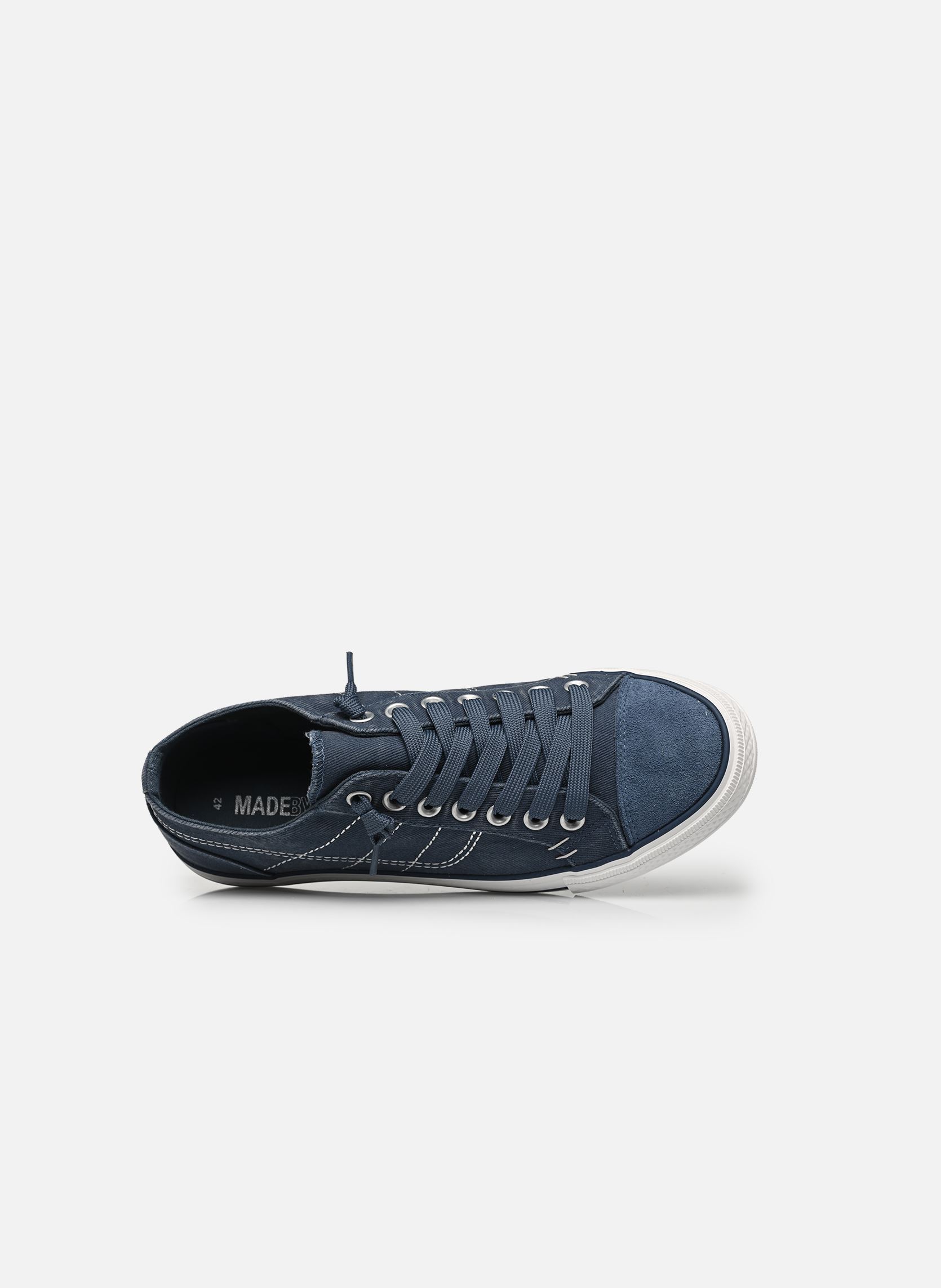 Leinen-Sneaker GOBY herren blau MADE BY Leinen-Sneaker GOBY herren blau MARINE
