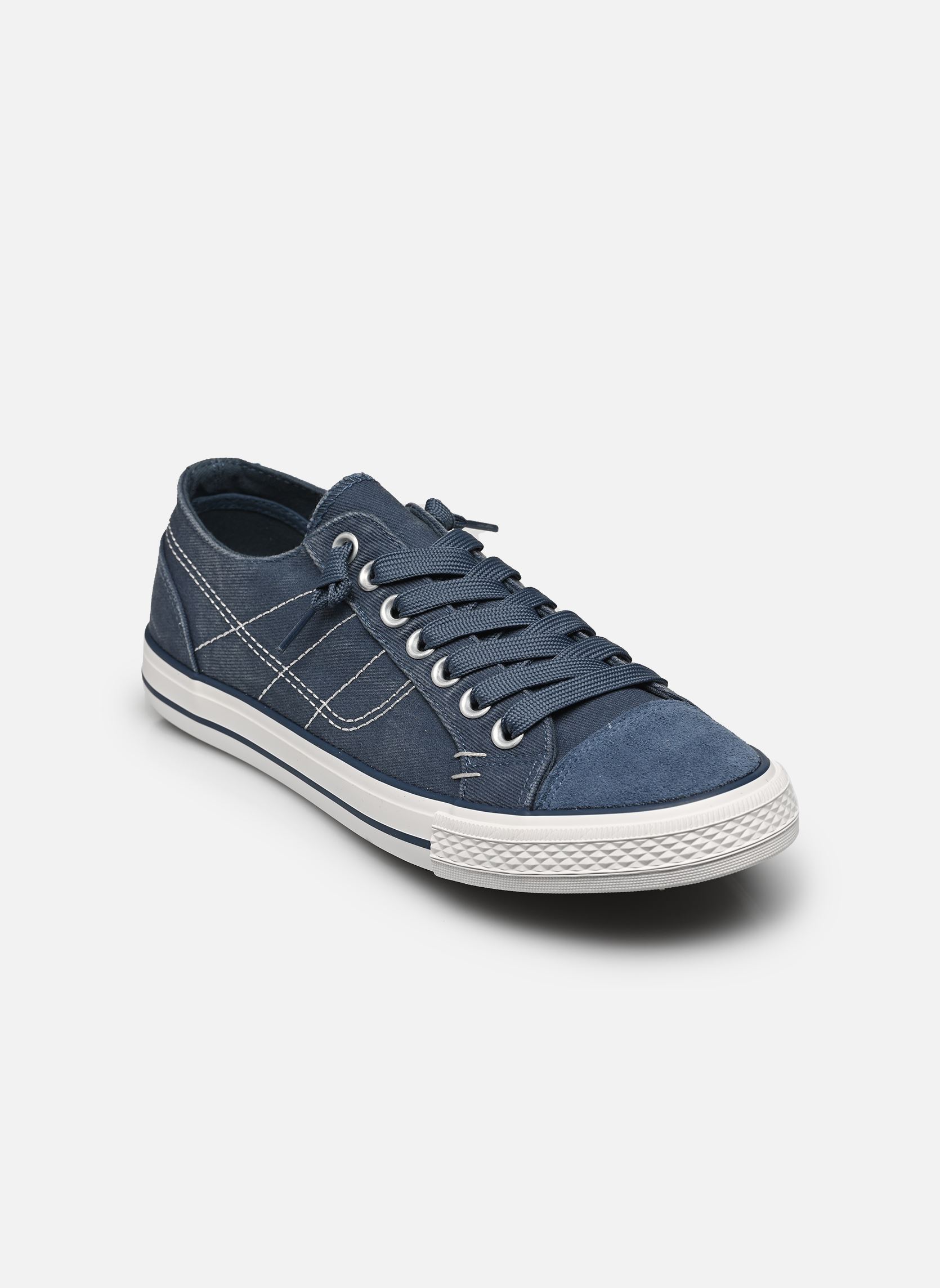 Leinen-Sneaker GOBY herren blau MADE BY Leinen-Sneaker GOBY herren blau MARINE