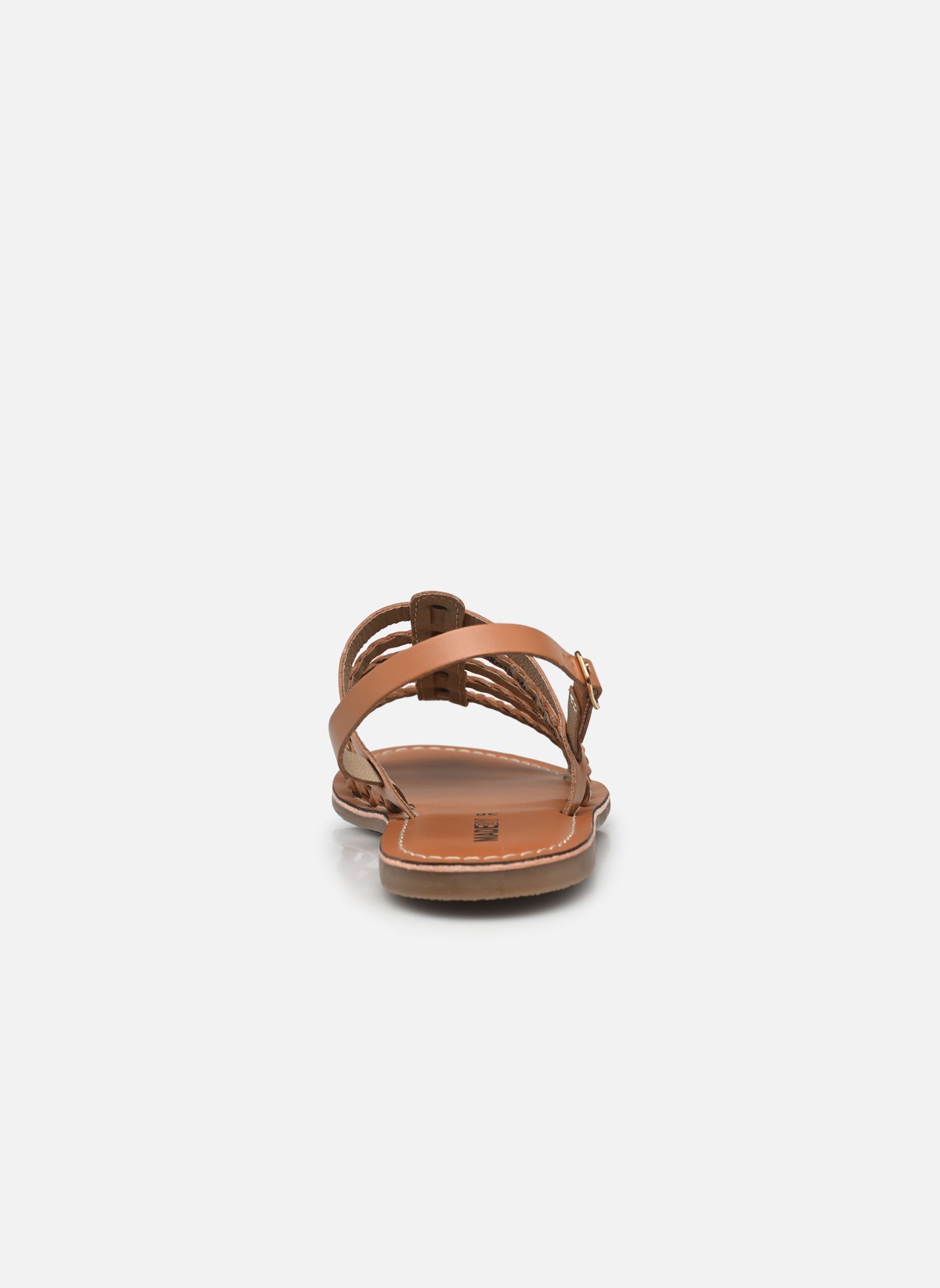 Flache Sandalen Sandales CHOUTRESSE leather damen braun MADE BY Flache Sandalen Sandales CHOUTRESSE leather damen braun Cognac