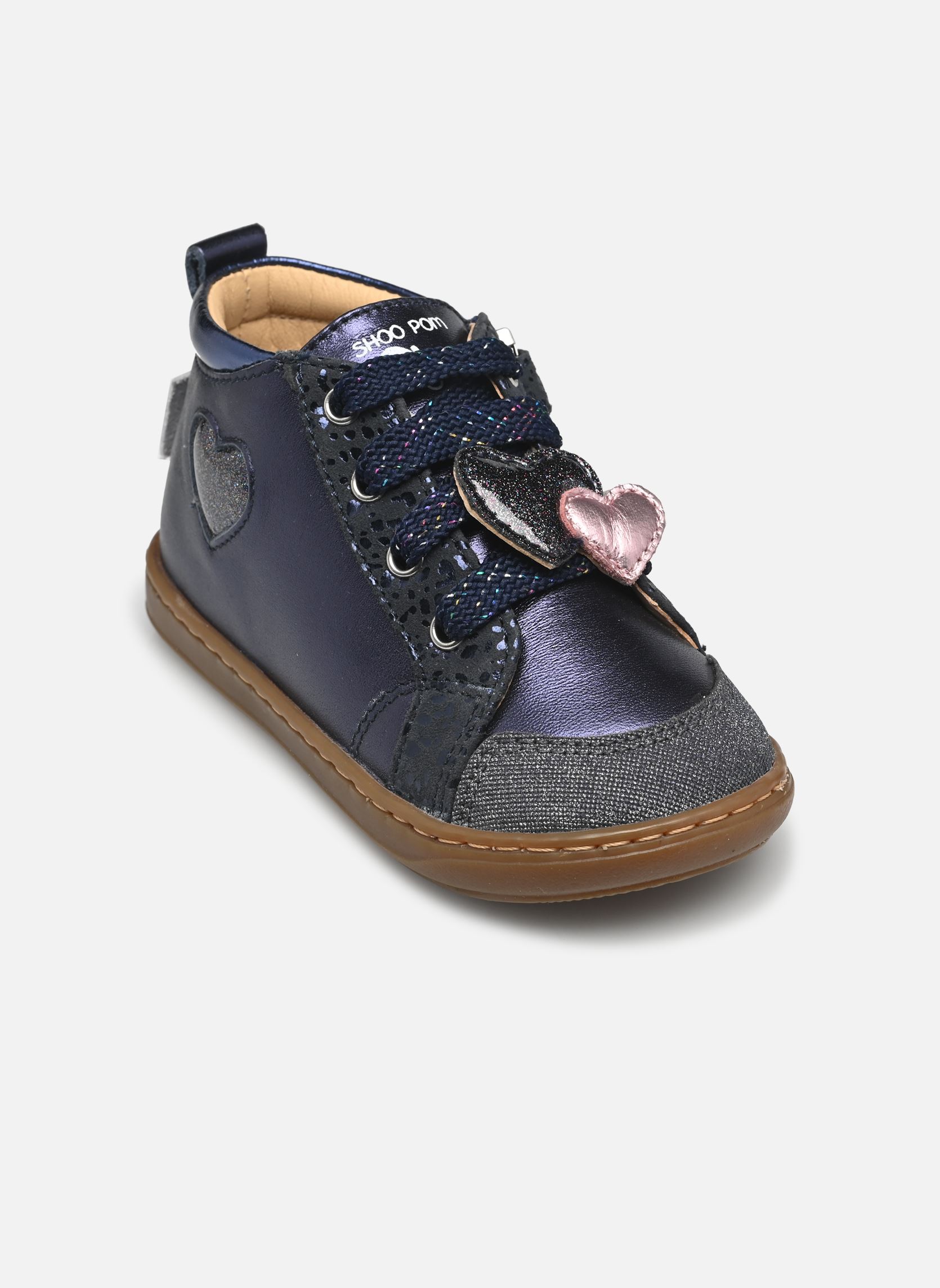Stiefeletten / Ankle Boots BOUBA NEW HEART mädchen blau Shoo Pom Stiefeletten / Ankle Boots BOUBA NEW HEART mädchen blau NAVY