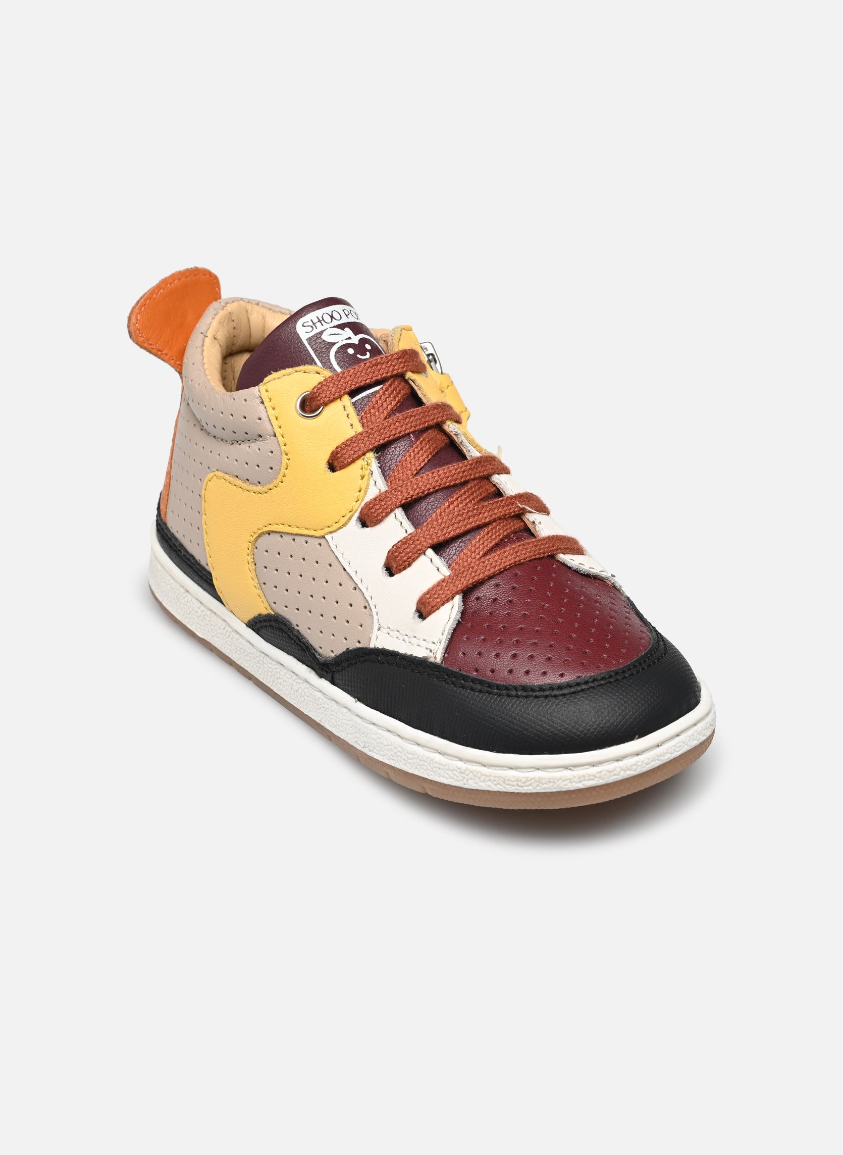 Baskets hautes FIFOU IN JOG garçon multicolore Shoo Pom Baskets hautes FIFOU IN JOG garçon multicolore MASTIC-BORDEAUX-SUN
