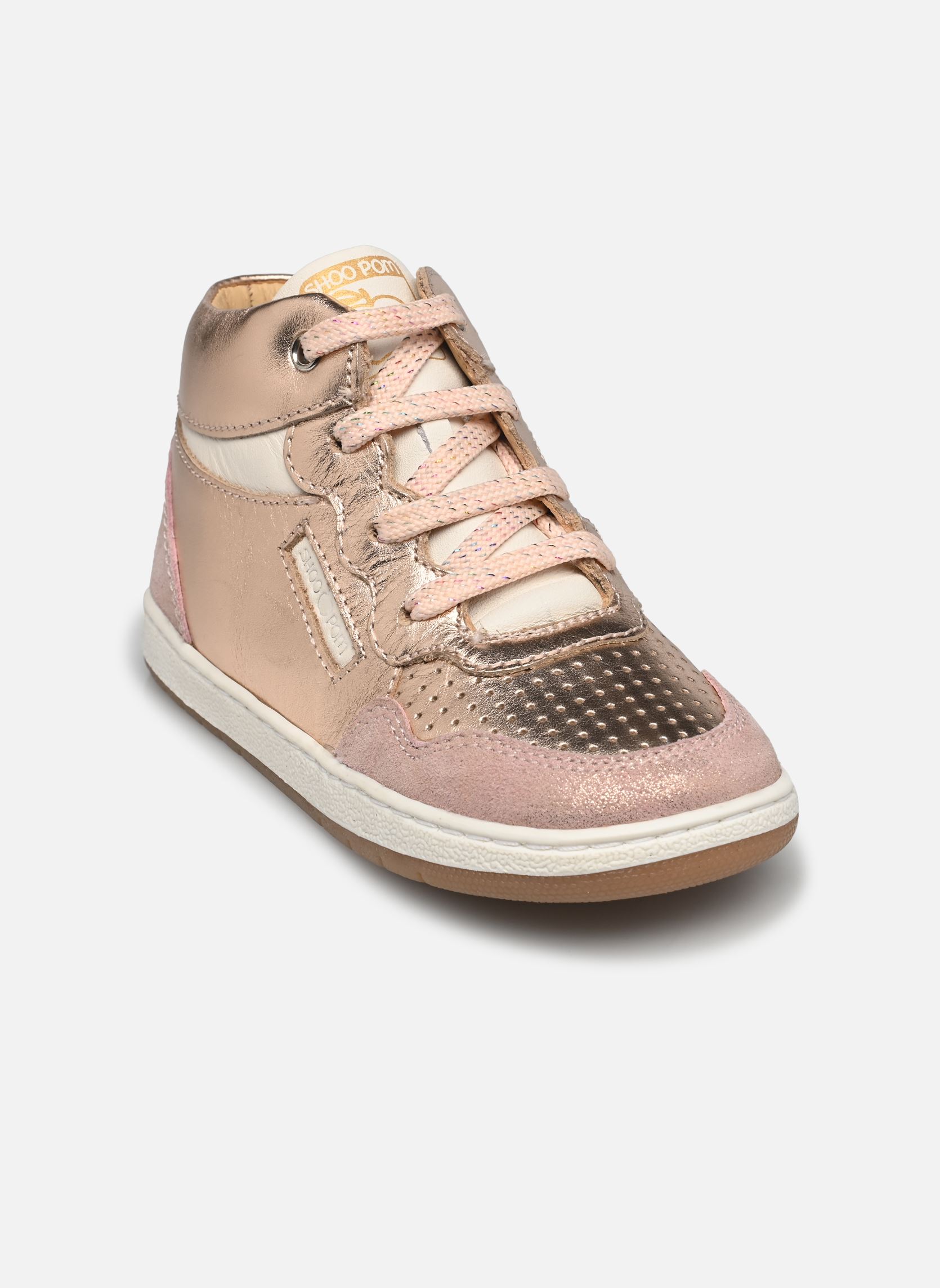 Knöchelhohe Sneaker FIFOU LOTERY mädchen rosa Shoo Pom Knöchelhohe Sneaker FIFOU LOTERY mädchen rosa COPPER