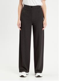 Pantalons droit CITYWIDERAY femme noir