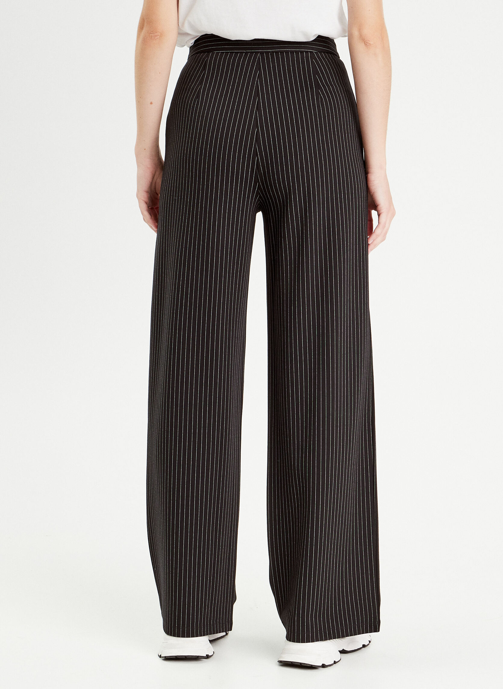 Pantalons droit CITYWIDERAY femme noir Cache Cache Pantalons droit CITYWIDERAY femme noir Noir