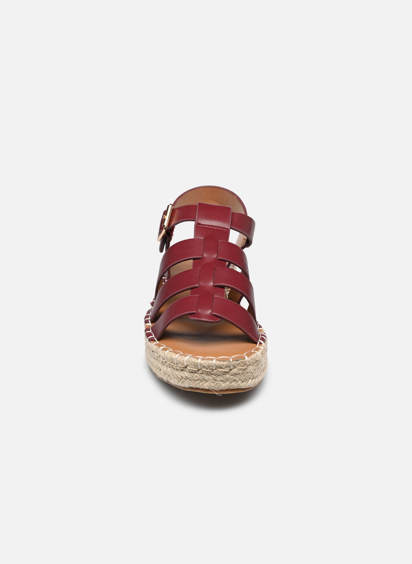 Sandales compensées et plateformes Sandales GAILLIS femme bordeaux MADE BY Sandales compensées et plateformes Sandales GAILLIS femme bordeaux MARSALA