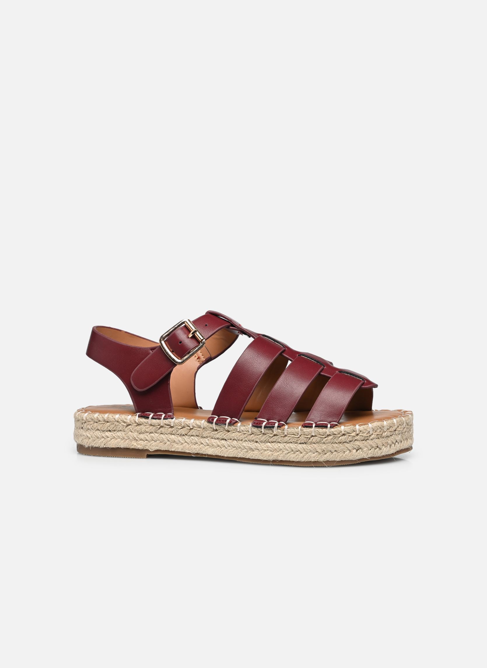 Sandales compensées et plateformes Sandales GAILLIS femme bordeaux MADE BY Sandales compensées et plateformes Sandales GAILLIS femme bordeaux MARSALA