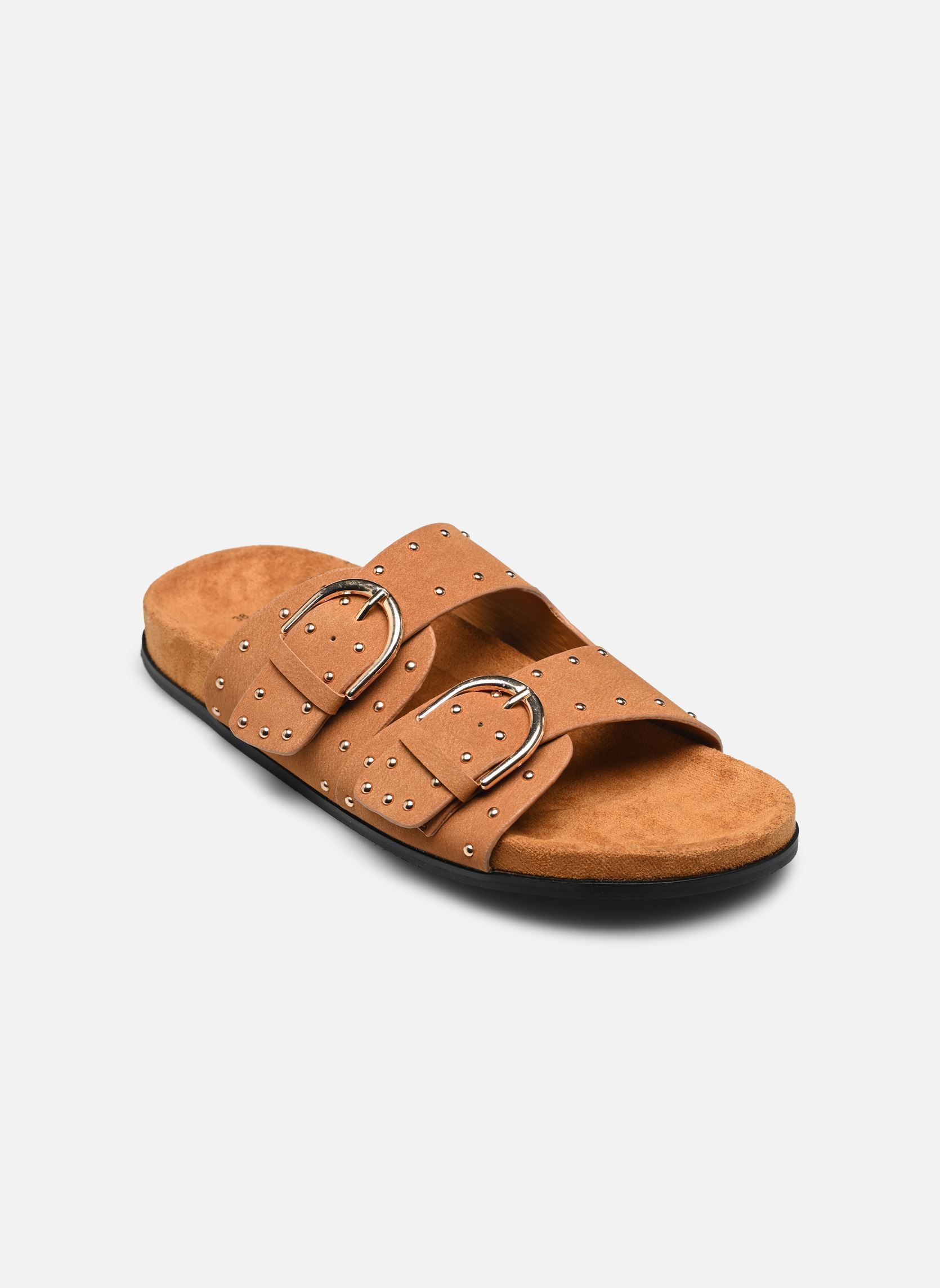 Mules et sabots Mules GANA femme marron MADE BY Mules et sabots Mules GANA femme marron MF CAMEL