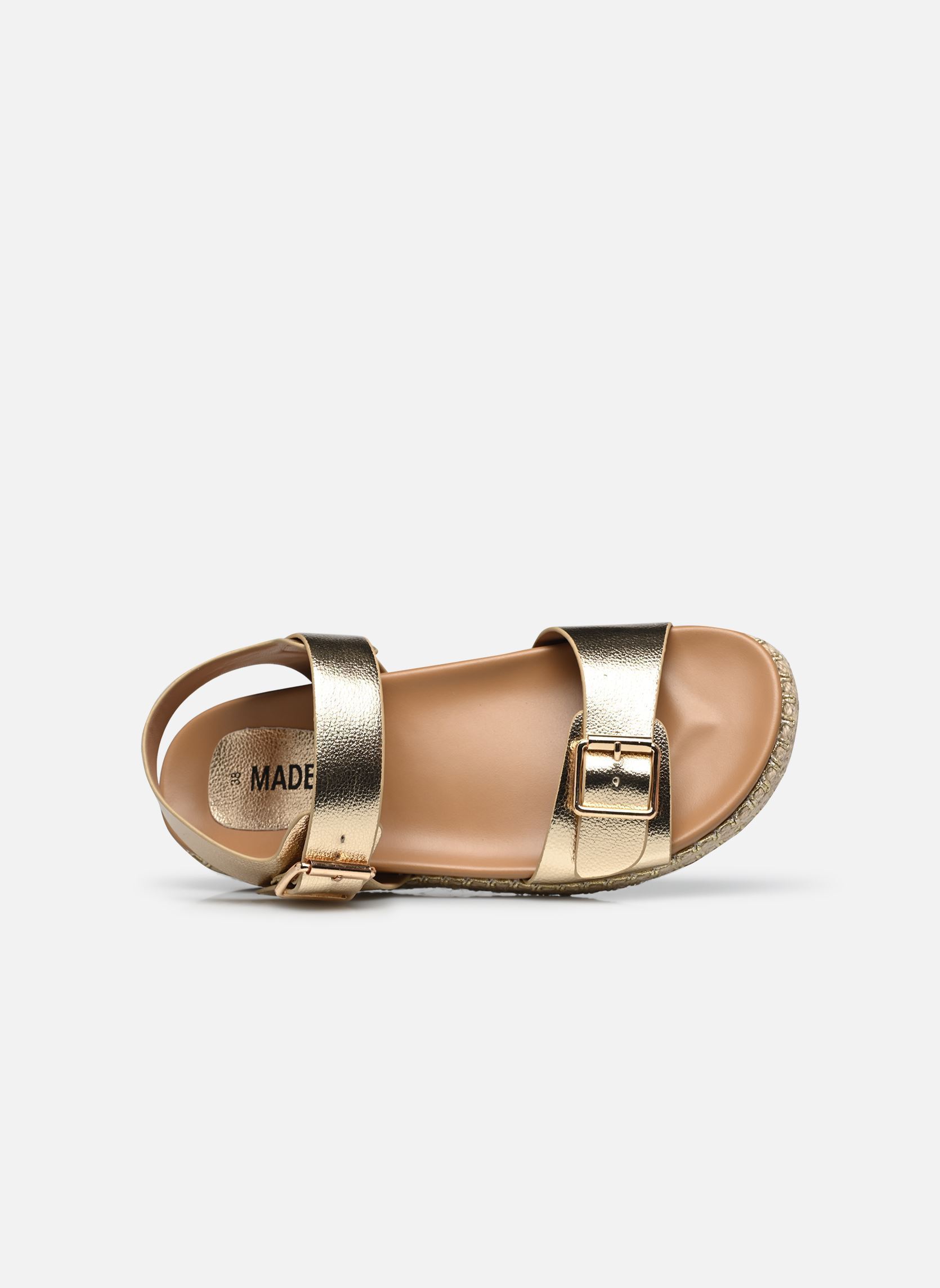 Sandali Sandales GAISIE donna oro e bronzo MADE BY Sandali Sandales GAISIE donna oro e bronzo DORÉ