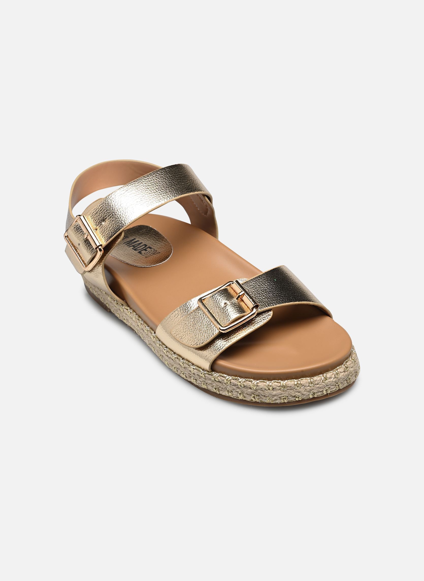 Sandali Sandales GAISIE donna oro e bronzo MADE BY Sandali Sandales GAISIE donna oro e bronzo DORÉ