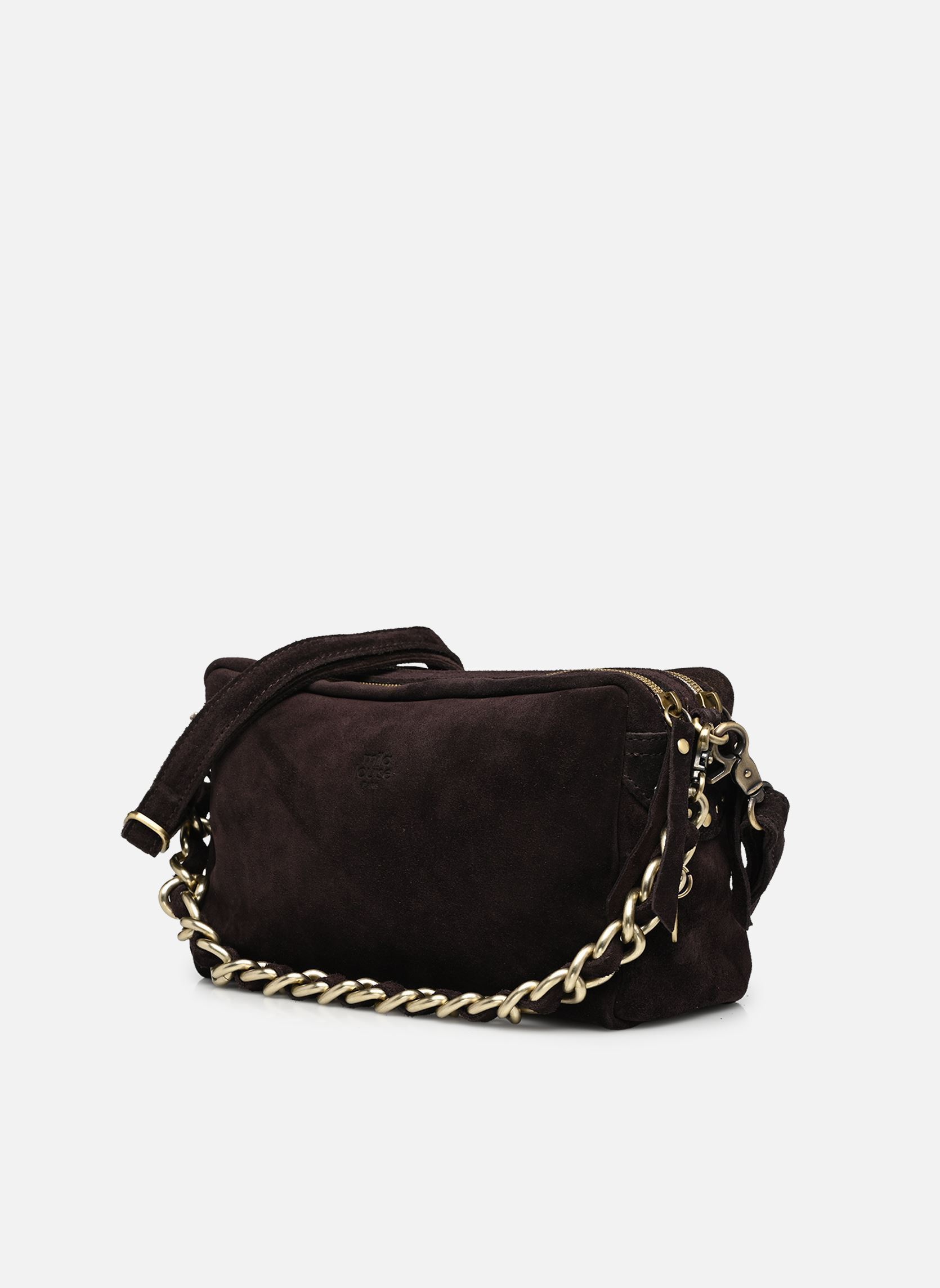 Sacs bandoulière MAMA V femme marron Mila Louise Sacs bandoulière MAMA V femme marron BRUN DARK