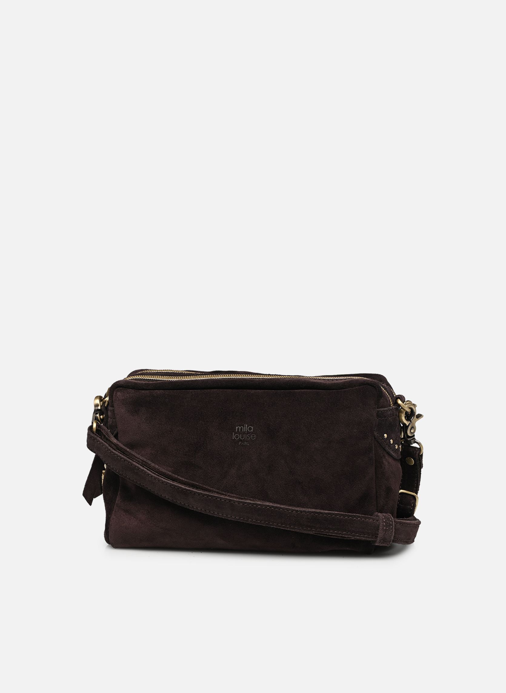 Sacs bandoulière MAMA V femme marron Mila Louise Sacs bandoulière MAMA V femme marron BRUN DARK