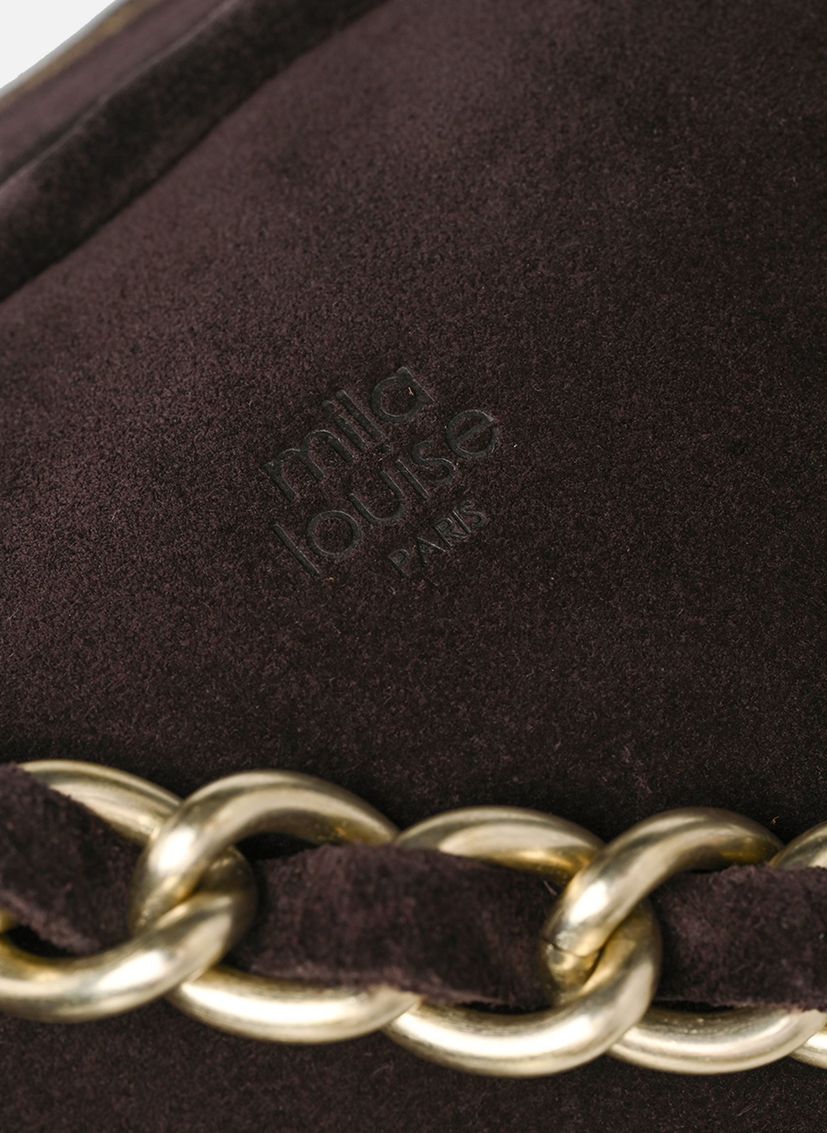Sacs bandoulière MAMA V femme marron Mila Louise Sacs bandoulière MAMA V femme marron BRUN DARK