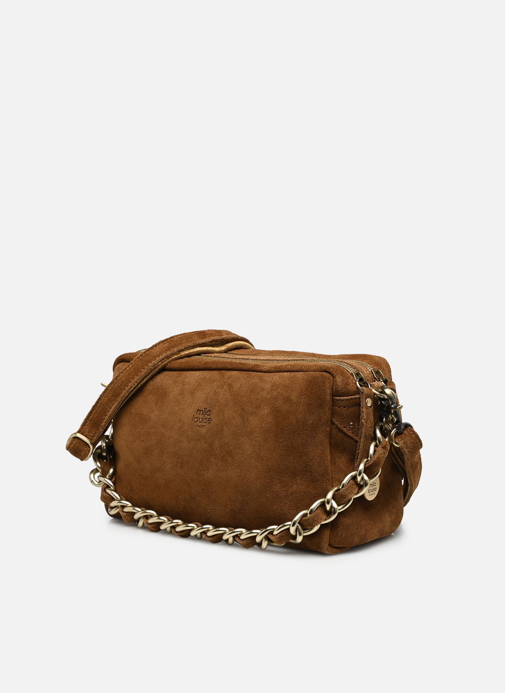 Sacs bandoulière MAMA V femme marron Mila Louise Sacs bandoulière MAMA V femme marron OCRE DARK