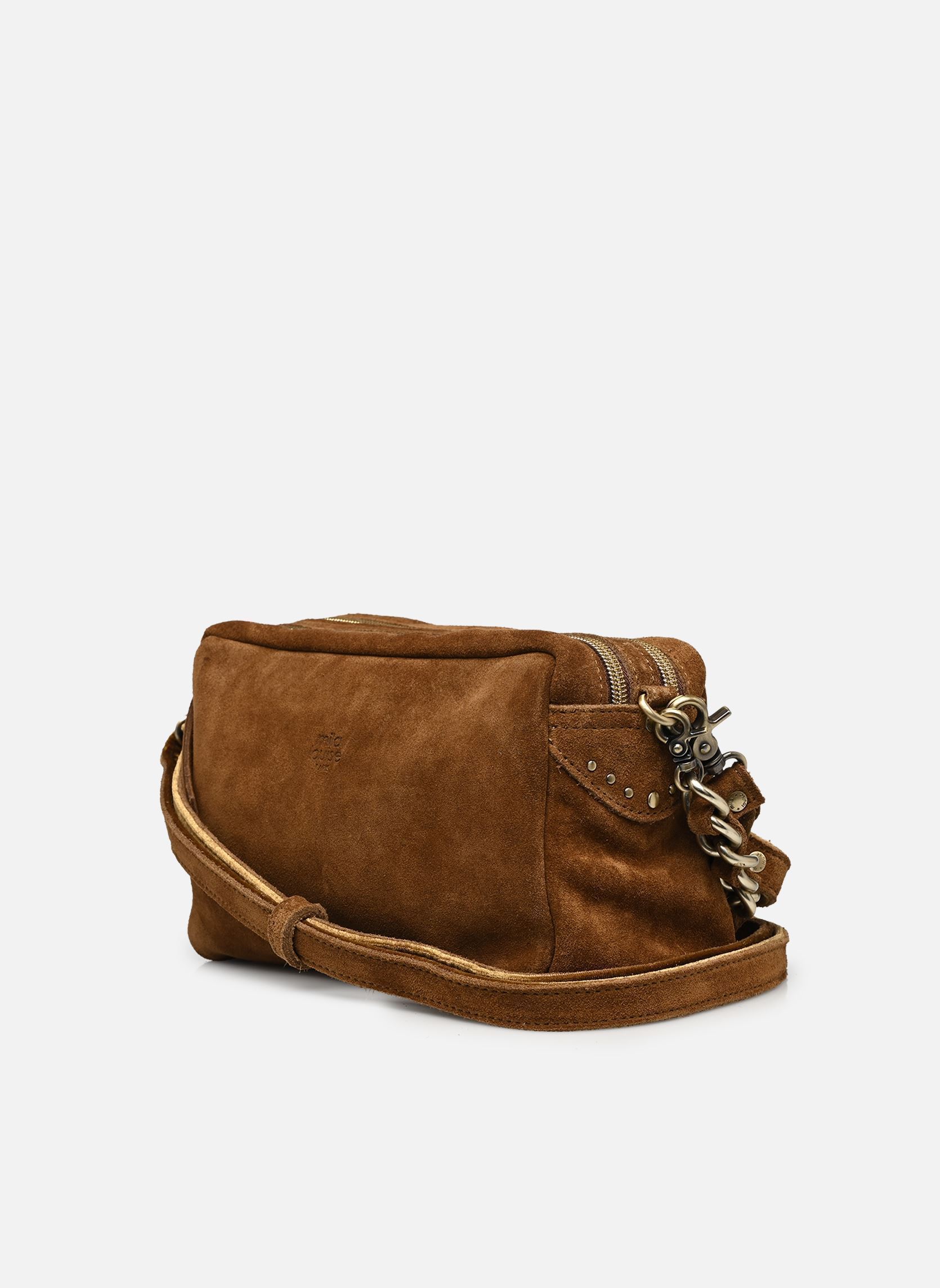 Sacs bandoulière MAMA V femme marron Mila Louise Sacs bandoulière MAMA V femme marron OCRE DARK
