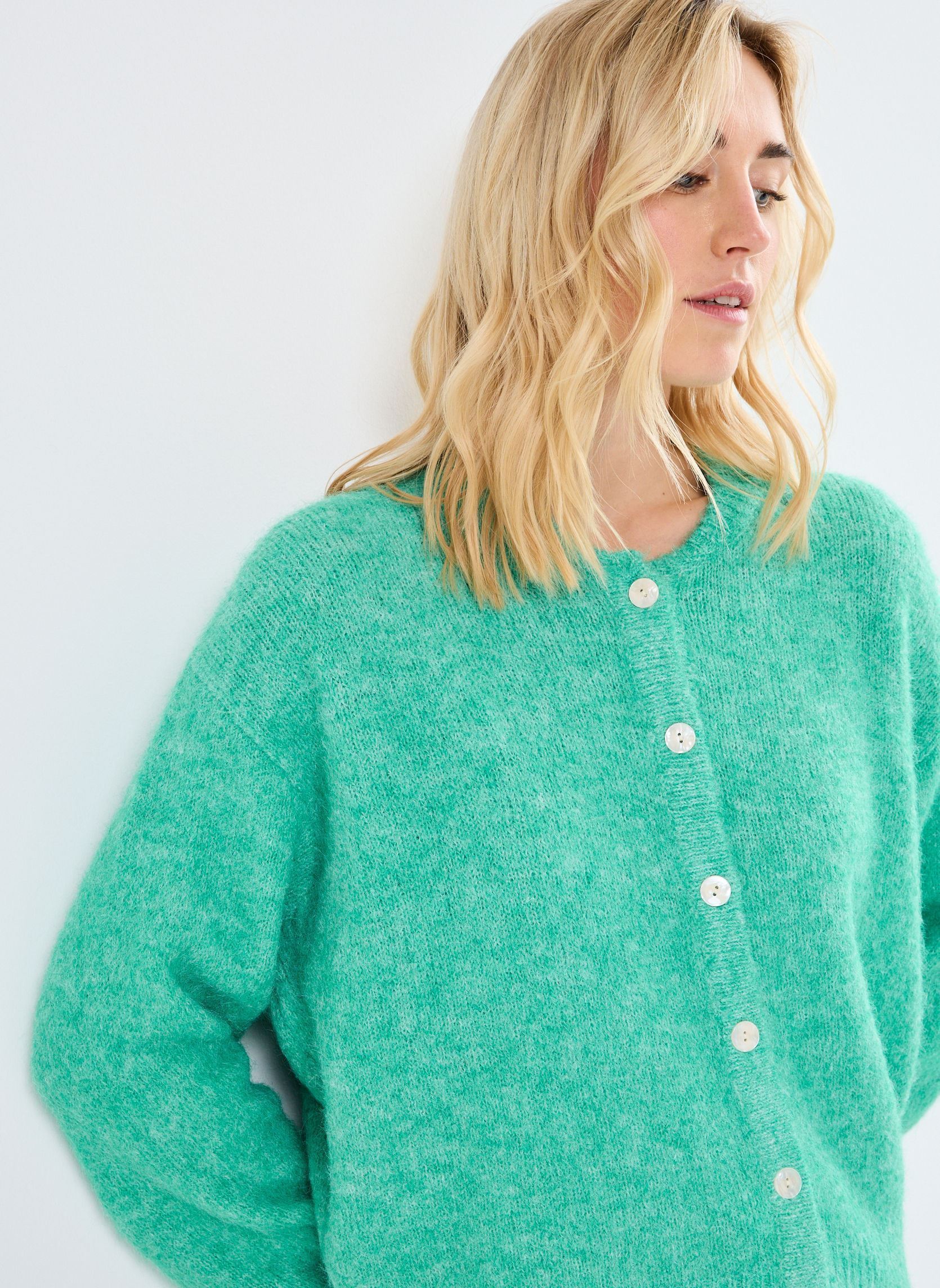 Gilets XRISSI CA femme vert Ichi Gilets XRISSI CA femme vert Malachite Green