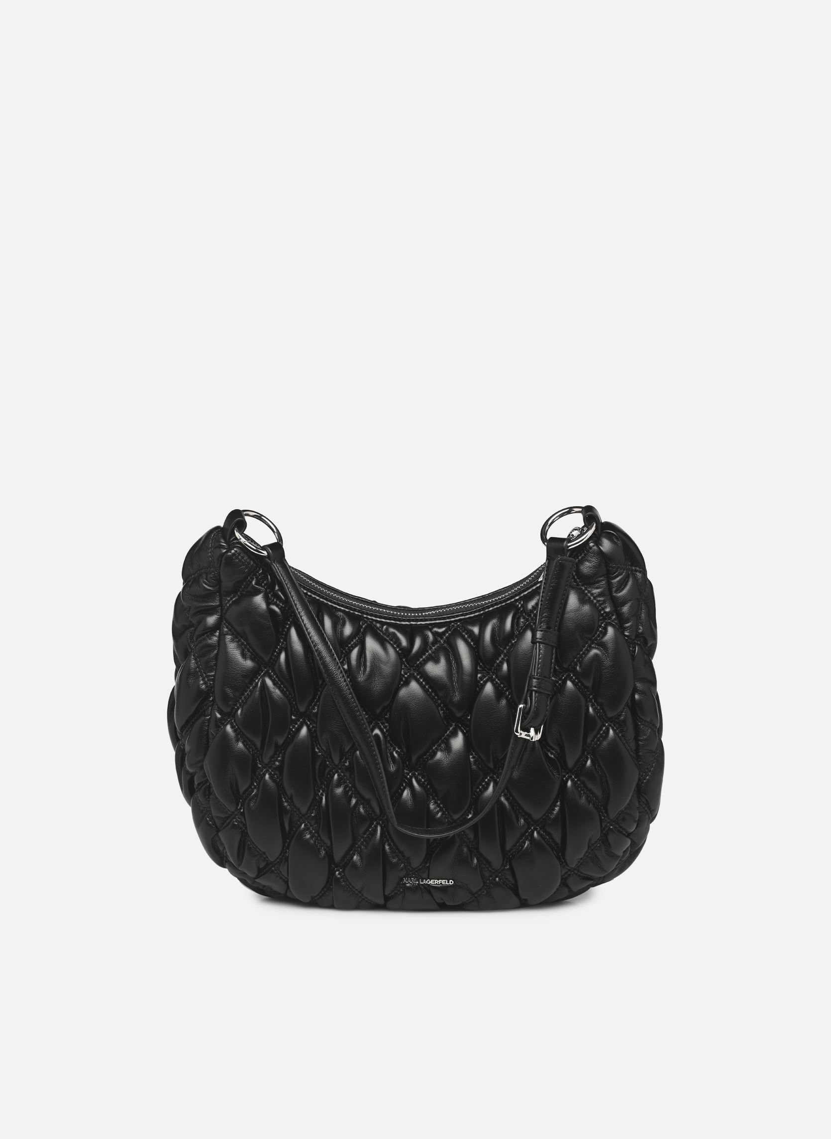 Borse K/Signature Kuilt Hobo donna nero Karl Lagerfeld Borse K/Signature Kuilt Hobo donna nero BLACK