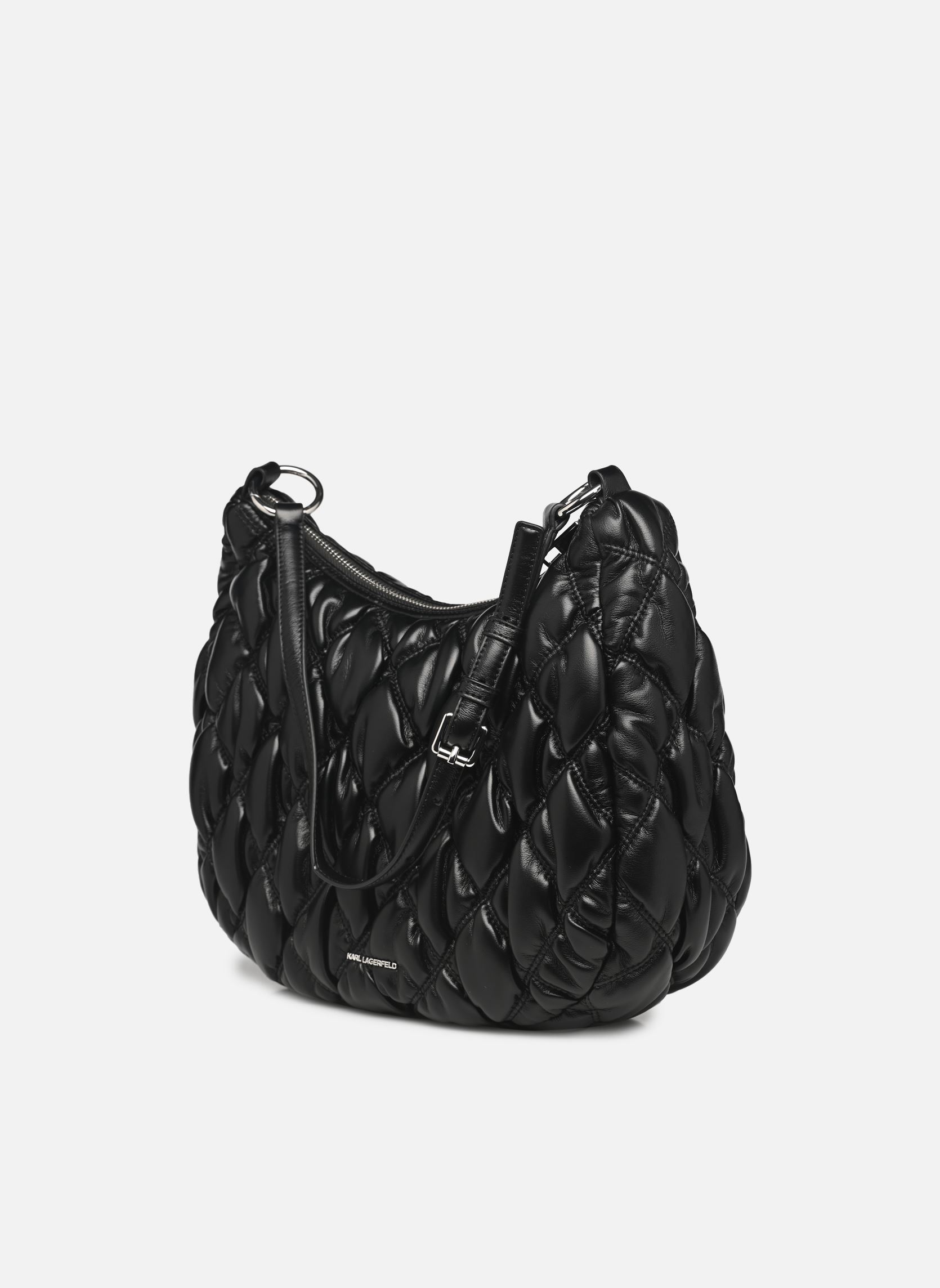 Borse K/Signature Kuilt Hobo donna nero Karl Lagerfeld Borse K/Signature Kuilt Hobo donna nero BLACK