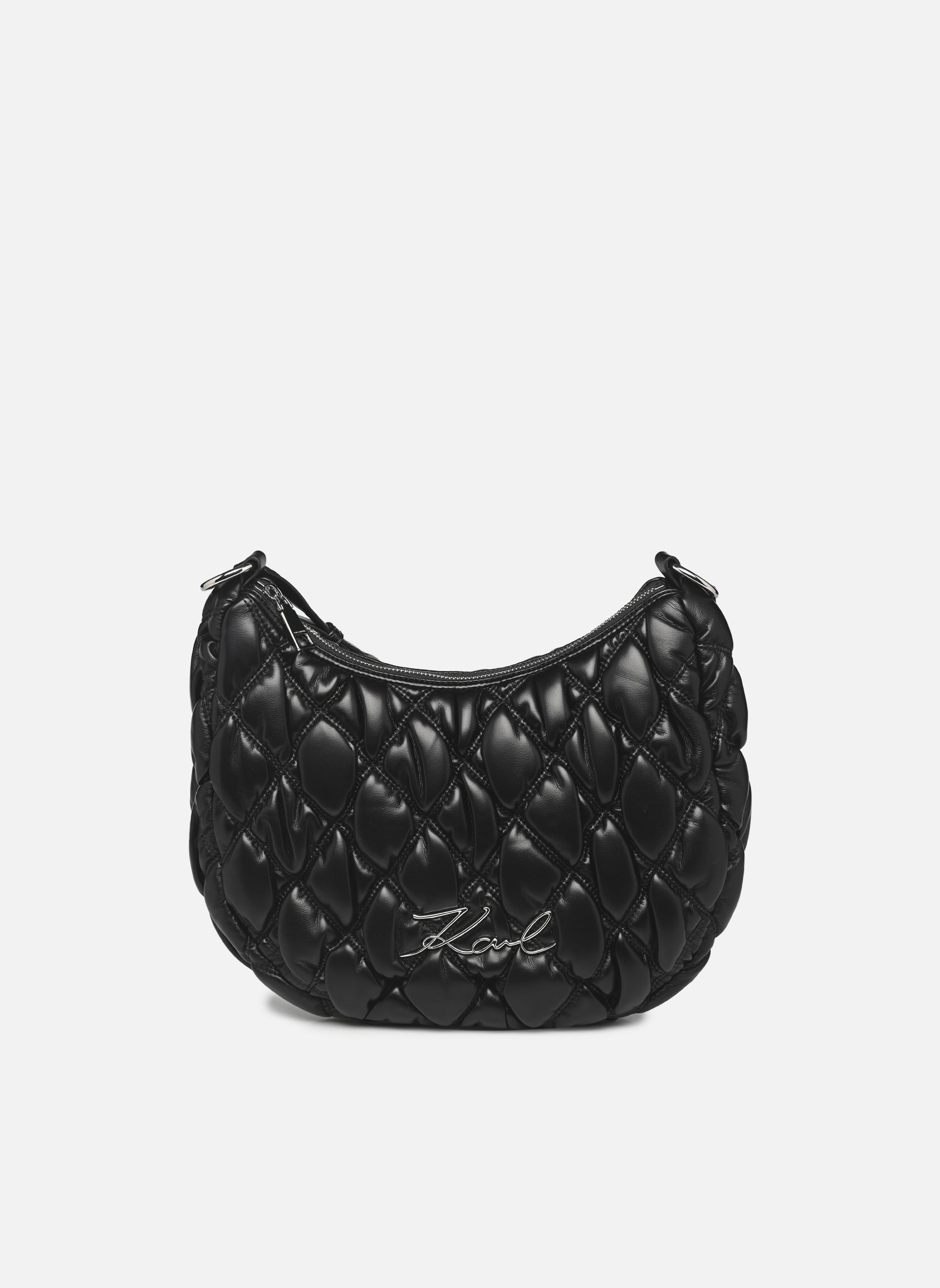 Borse K/Signature Kuilt Hobo donna nero Karl Lagerfeld Borse K/Signature Kuilt Hobo donna nero BLACK