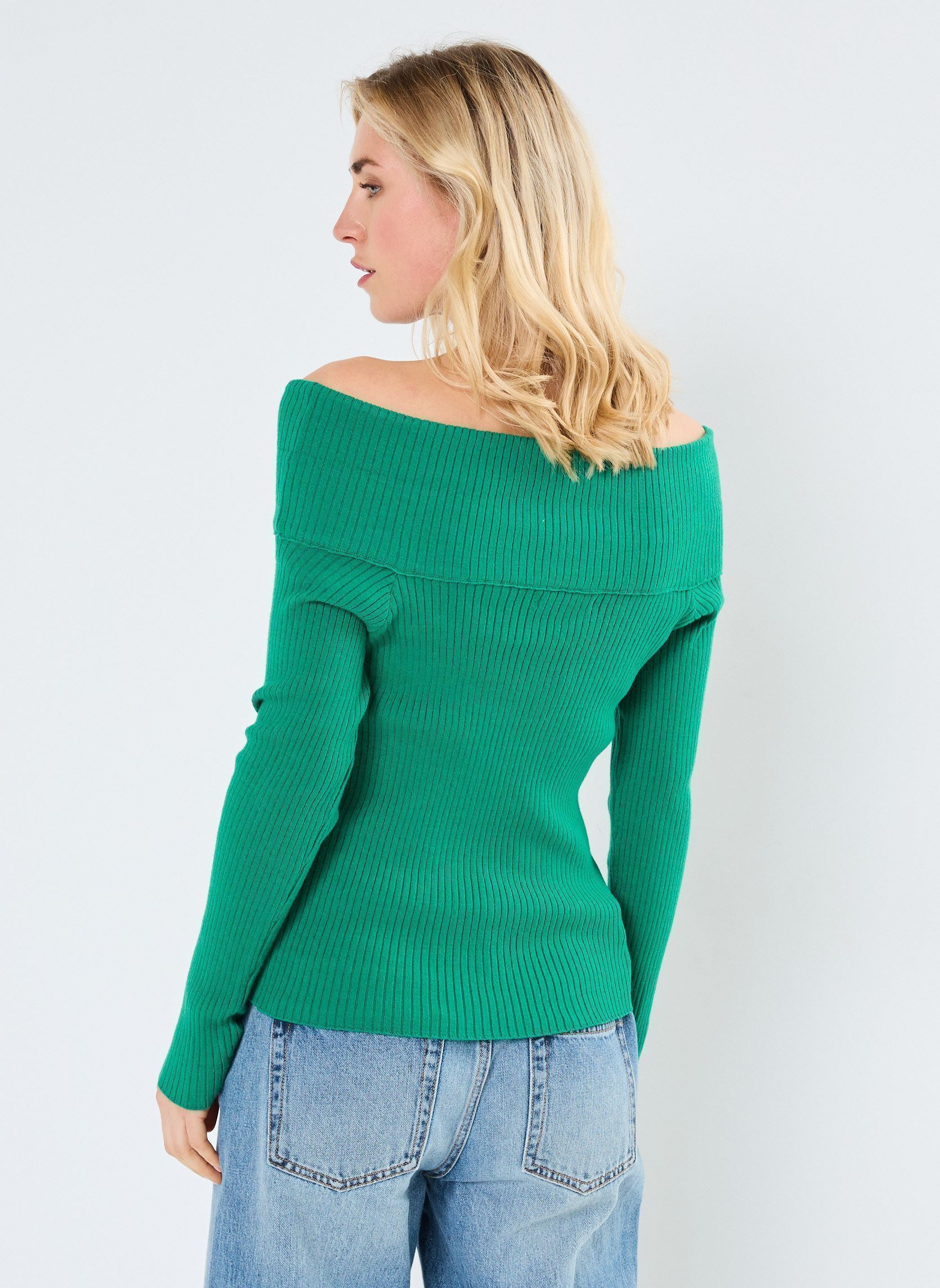 Pulls MARITHA femme vert MADE BY Pulls MARITHA femme vert LUSH MEADOW
