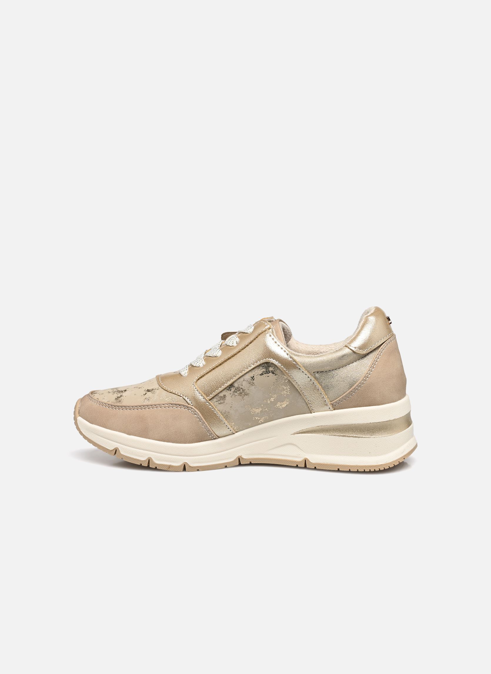 Baskets compensées COBALTO M02201 femme beige Comfeet Baskets compensées COBALTO M02201 femme beige BEIGE