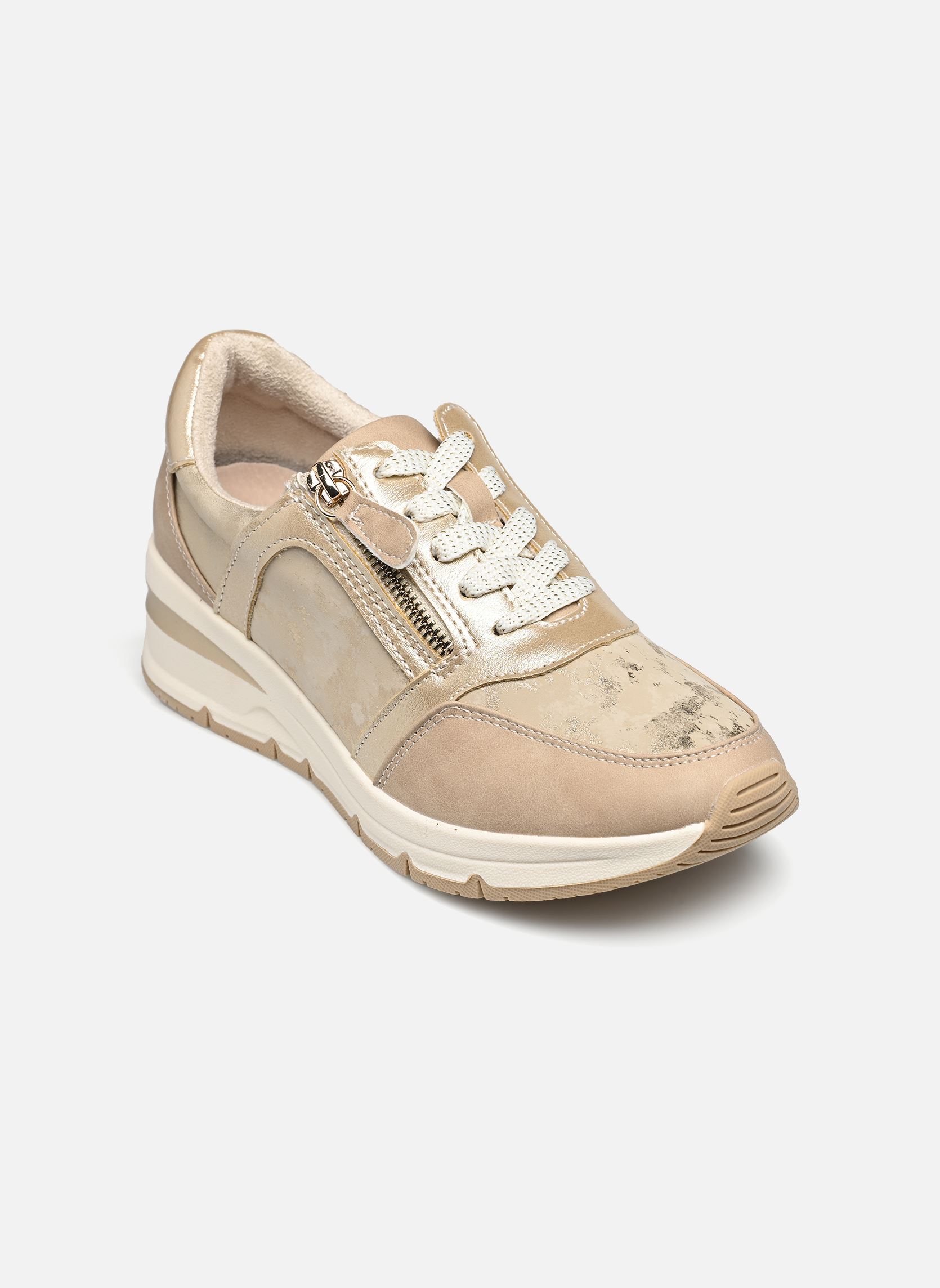 Baskets compensées COBALTO M02201 femme beige Comfeet Baskets compensées COBALTO M02201 femme beige BEIGE